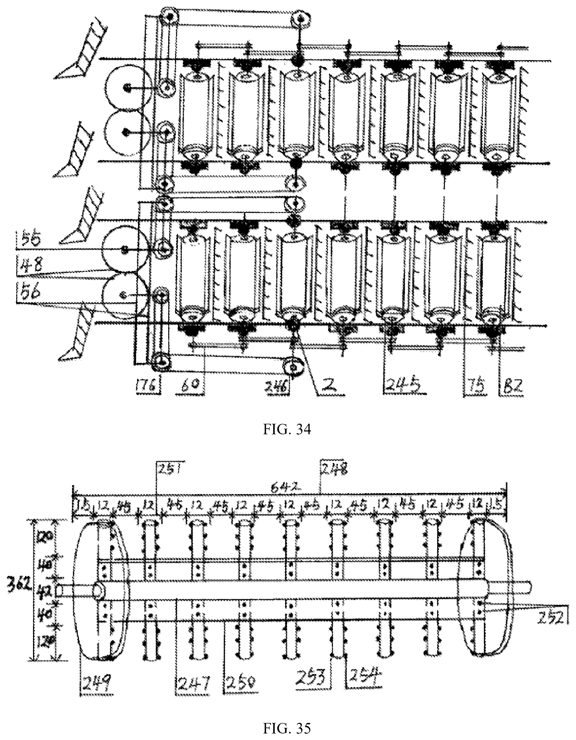 Patent US12616096 Figure 15 – Whole-stalk or sectioning type combined sugarcane harvester