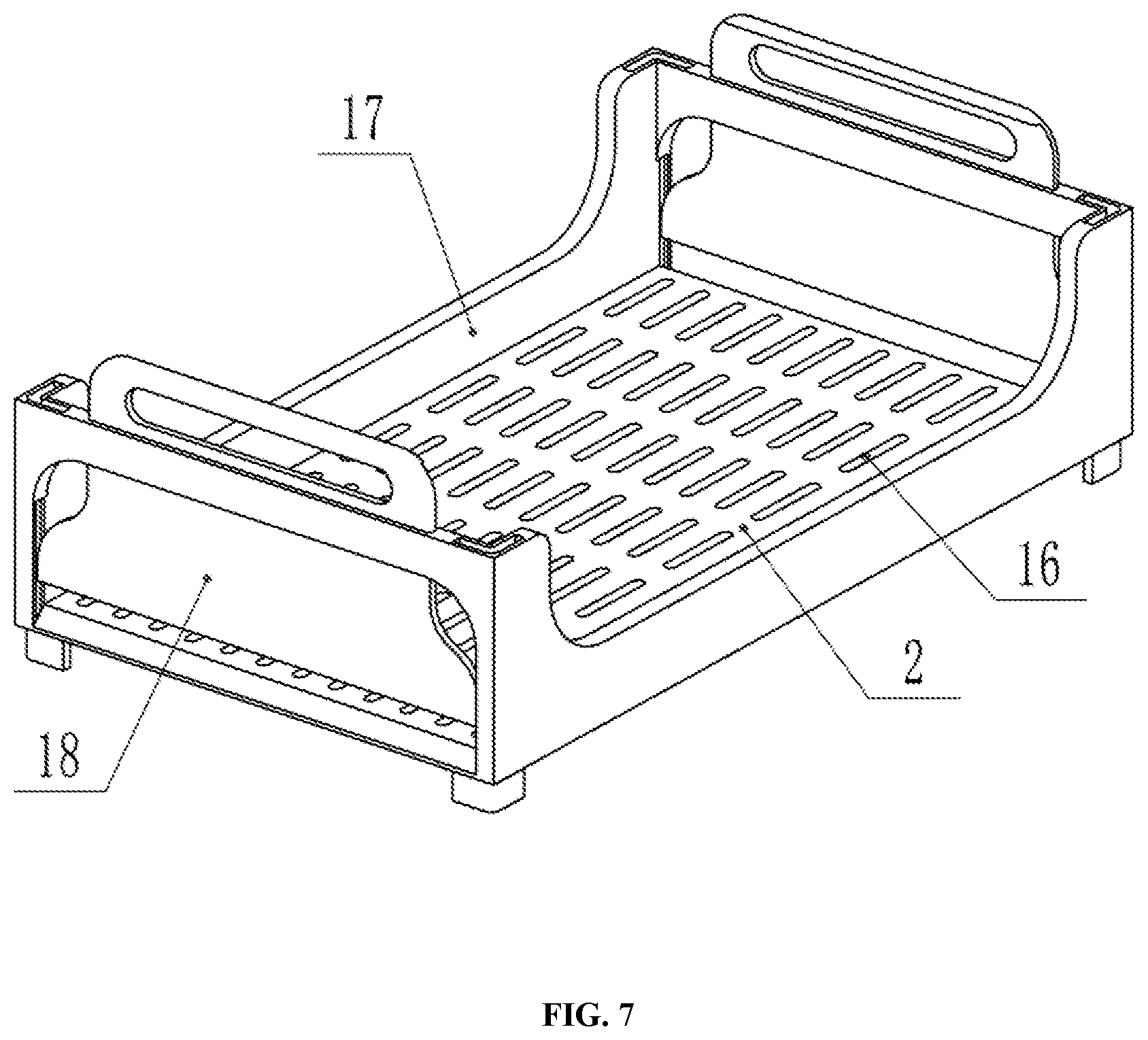 Patent US12616103 Figure 7 – Automatic seedling taking and separation system for substrate block seedlings