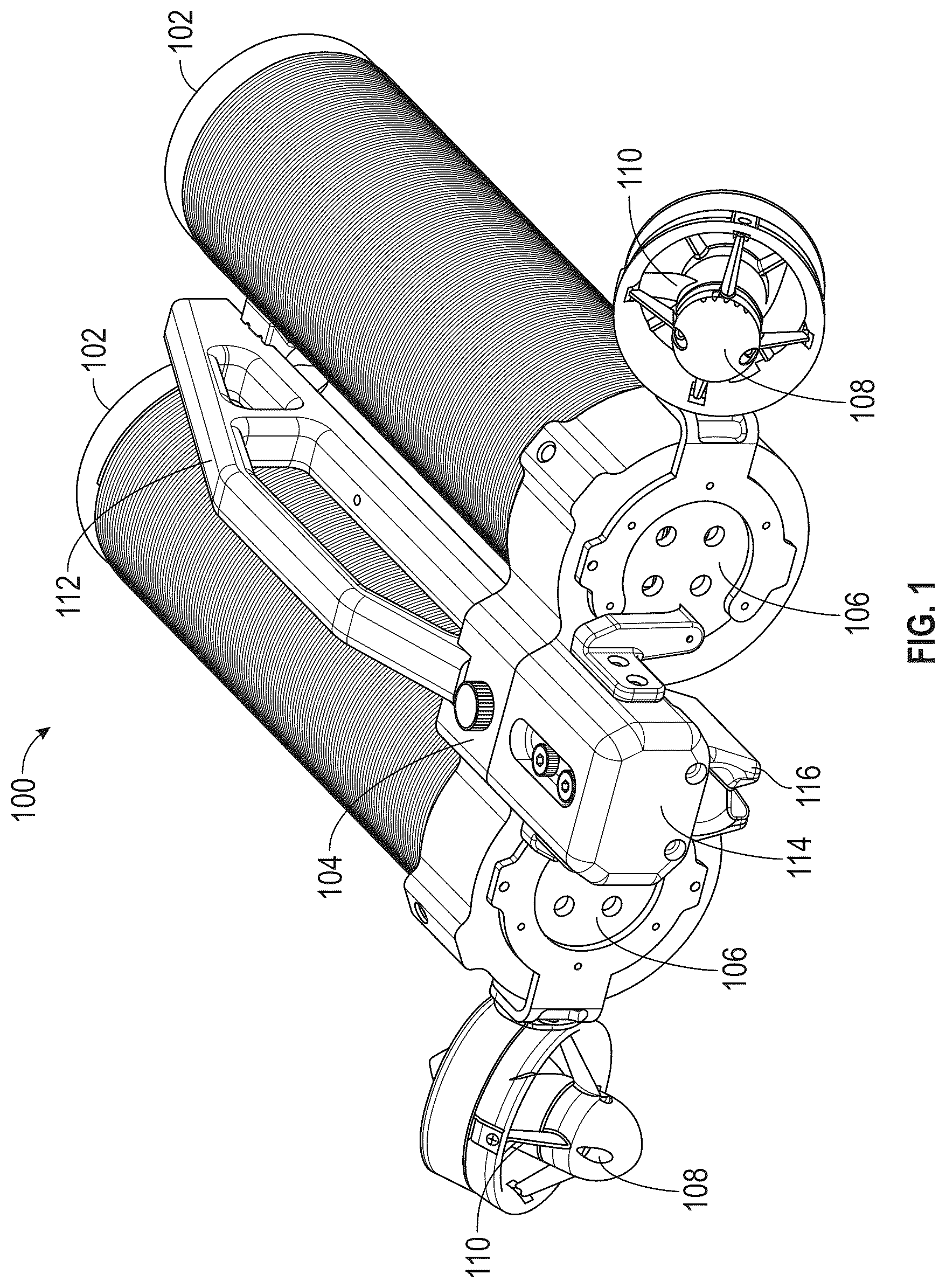 Patent US12616107 Figure 1 – Seaweed seeders and methods for using them
