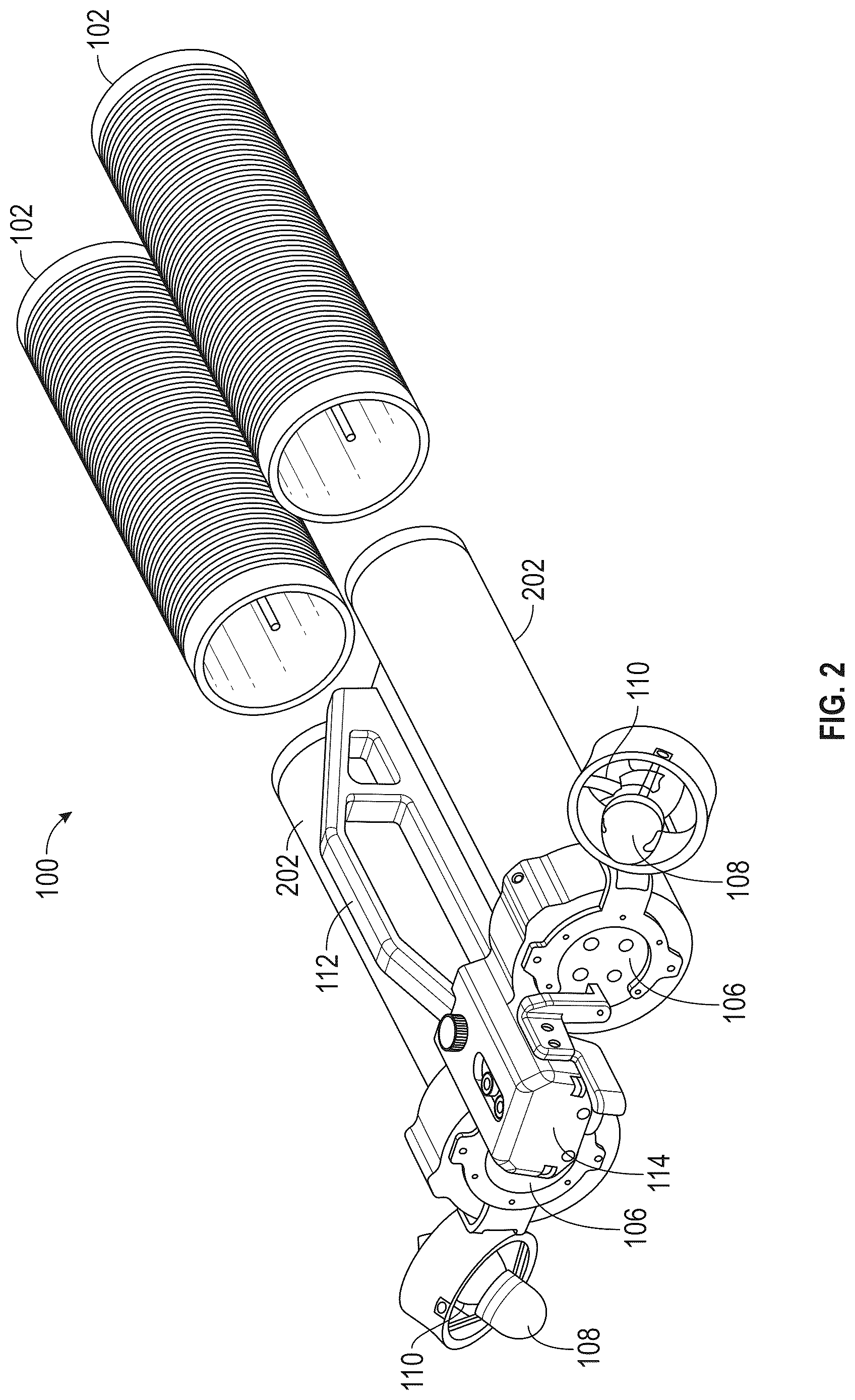 Patent US12616107 Figure 2 – Seaweed seeders and methods for using them