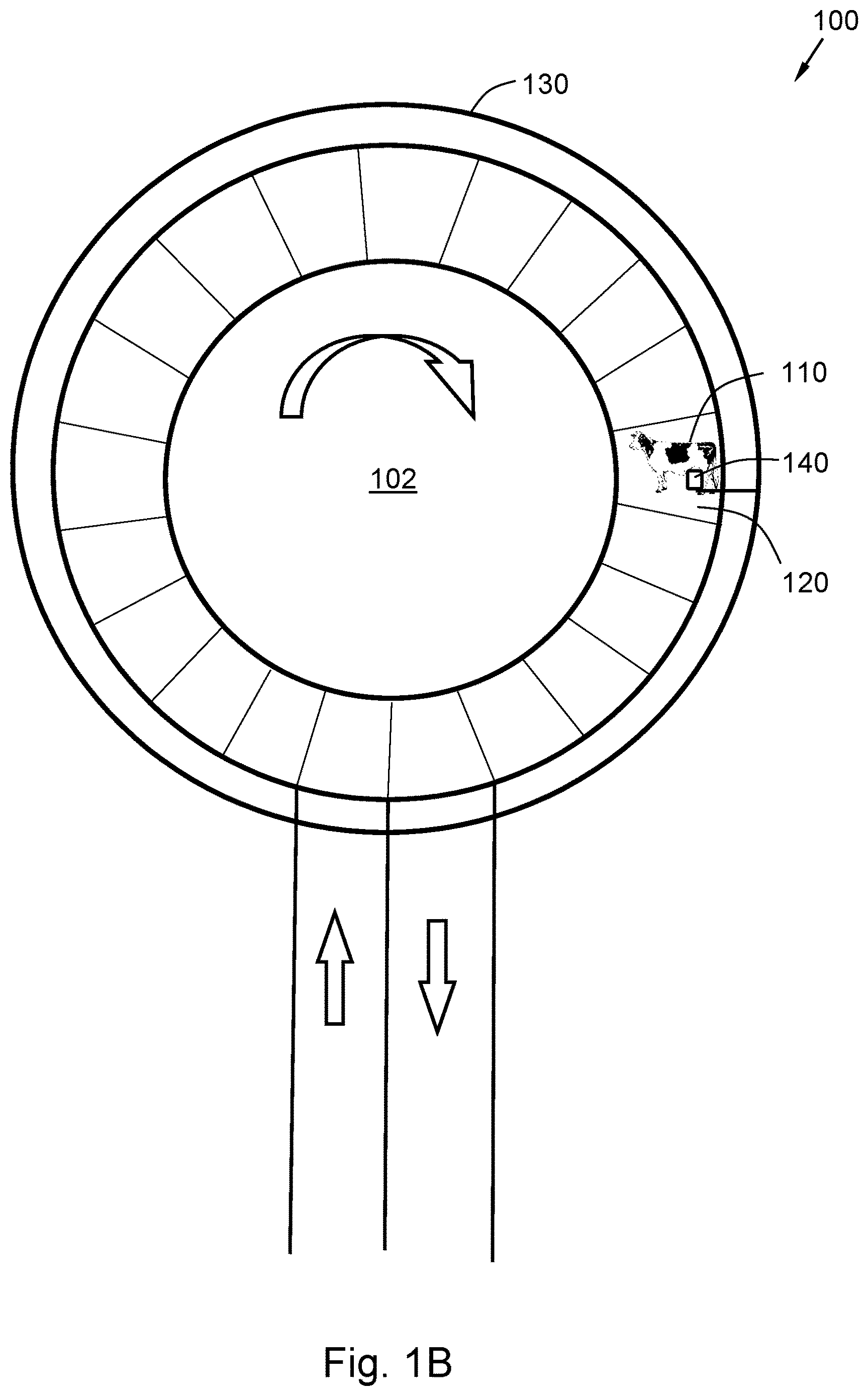 Patent US12616159 Figure 2 – Milking system