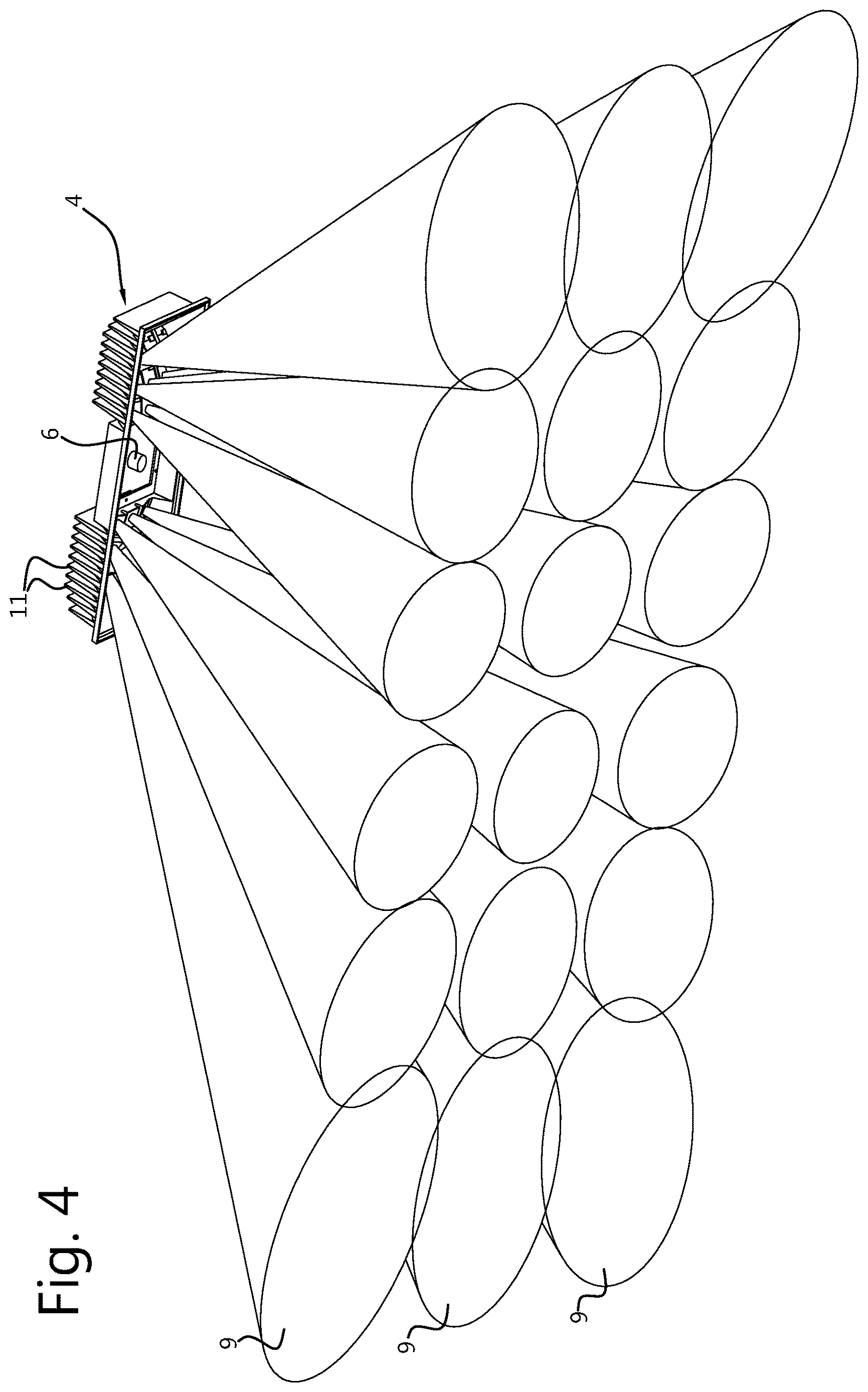 Patent US12616160 Figure 3 – Animal husbandry system and illumination unit suitable for the system