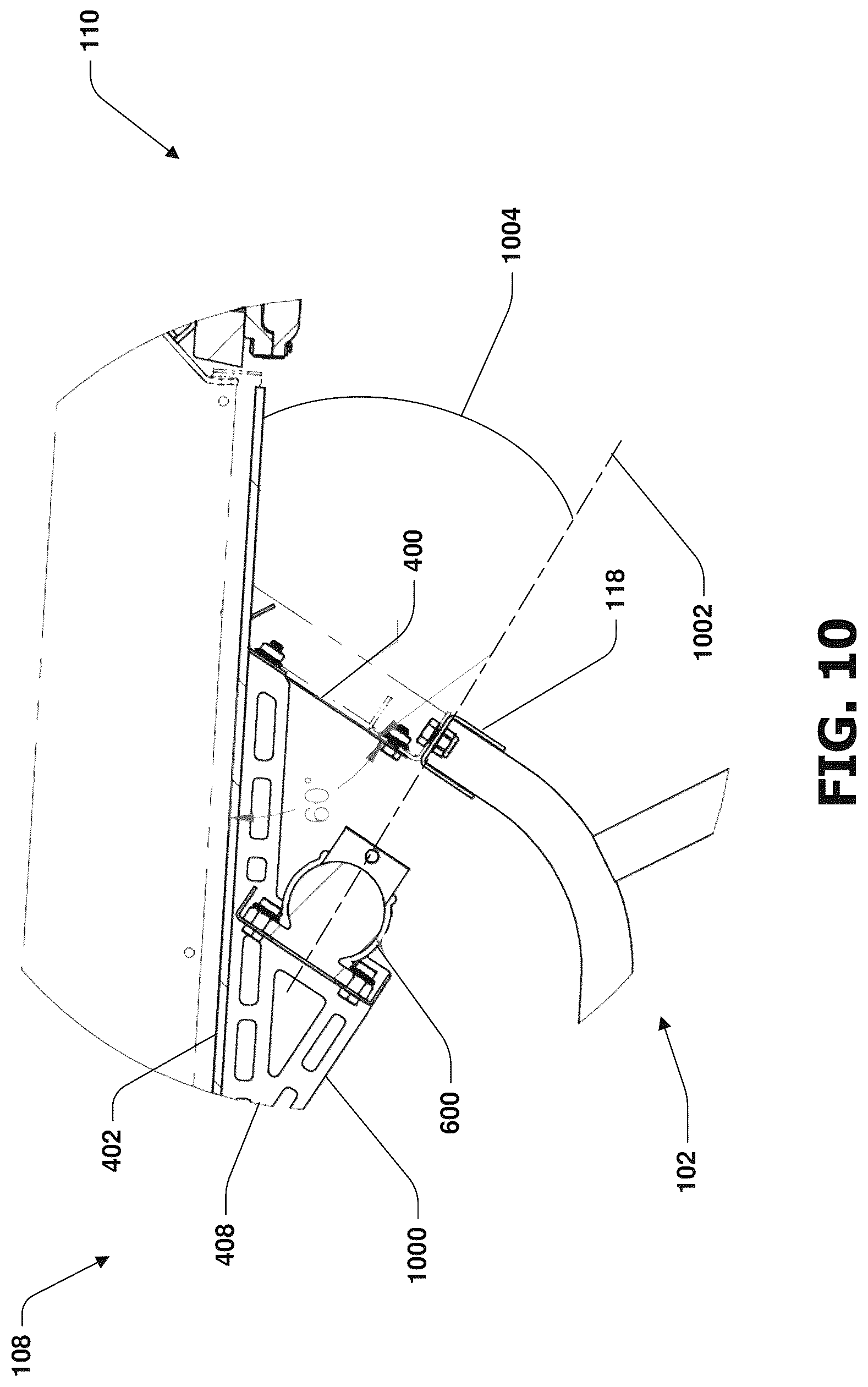 Patent US12616162 Figure 10 – Bedding material separator