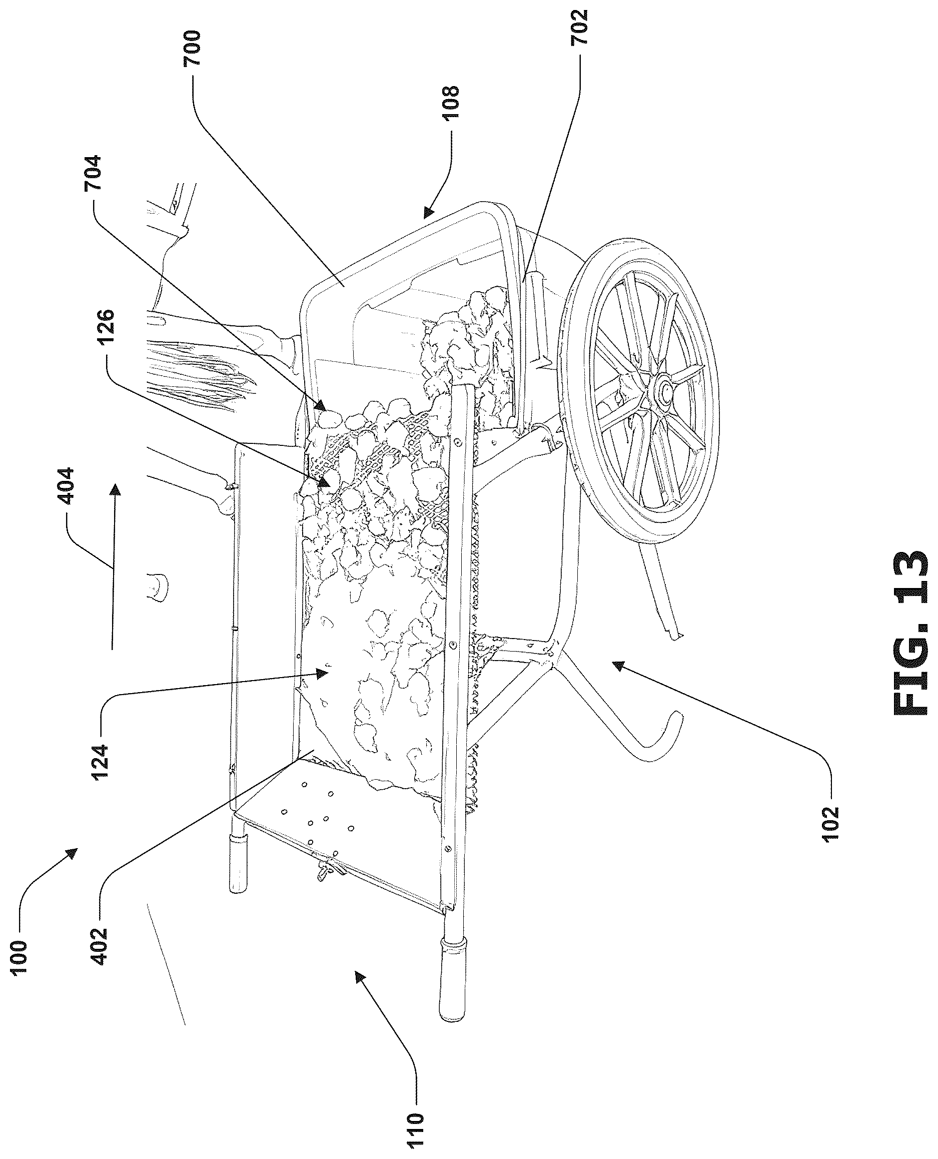 Patent US12616162 Figure 13 – Bedding material separator