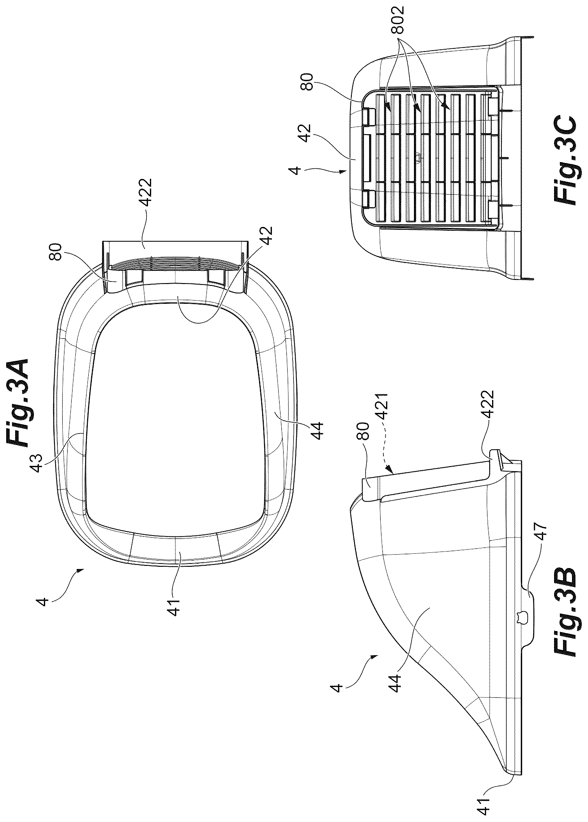Patent US12616164 Figure 3 – Pet toilet system