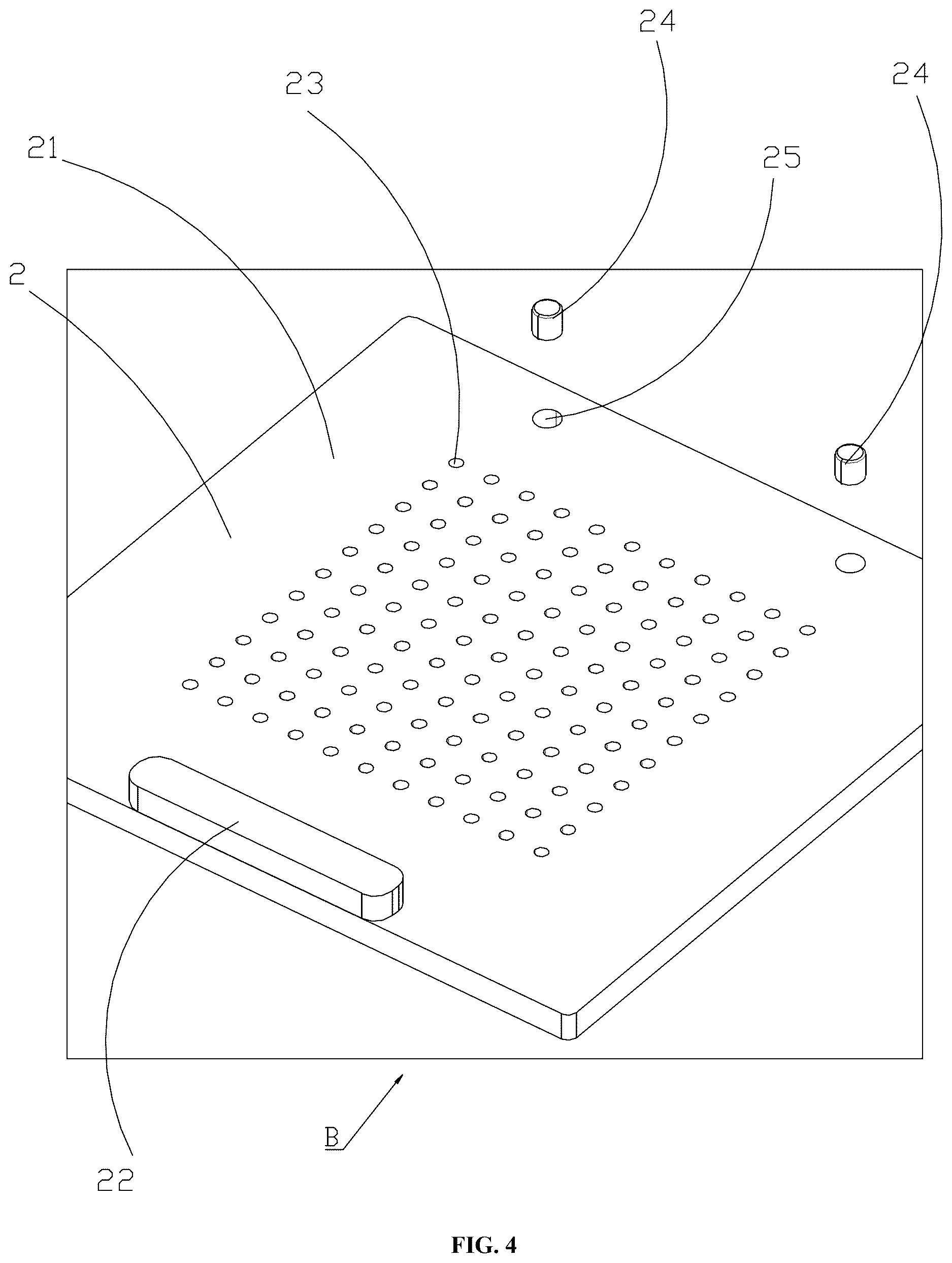 Patent US12616165 Figure 4 – Pet housing crate