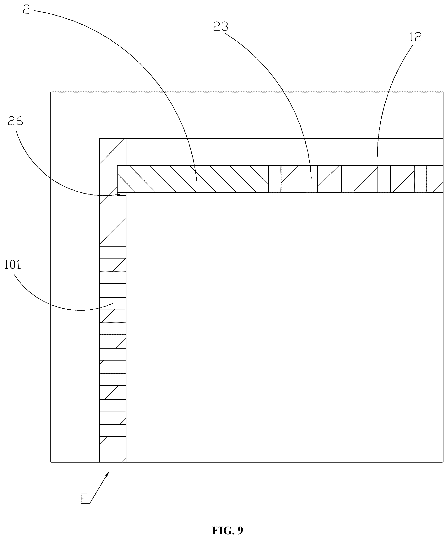 Patent US12616165 Figure 9 – Pet housing crate