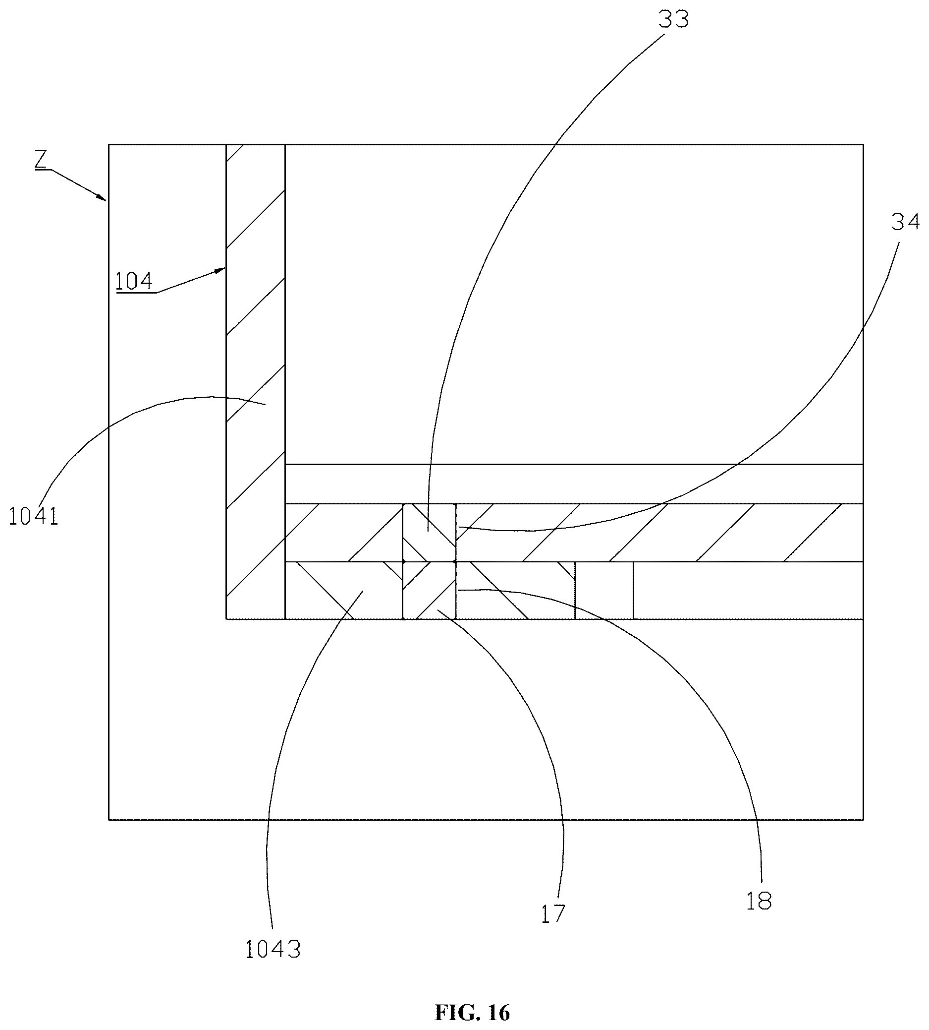 Patent US12616165 Figure 16 – Pet housing crate