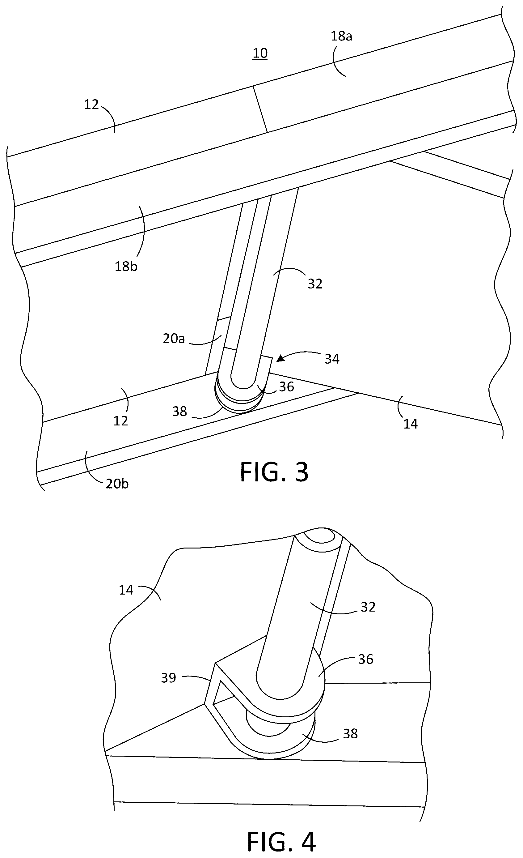 Patent US12616167 Figure 2 – Furniture bench with a pet ramp