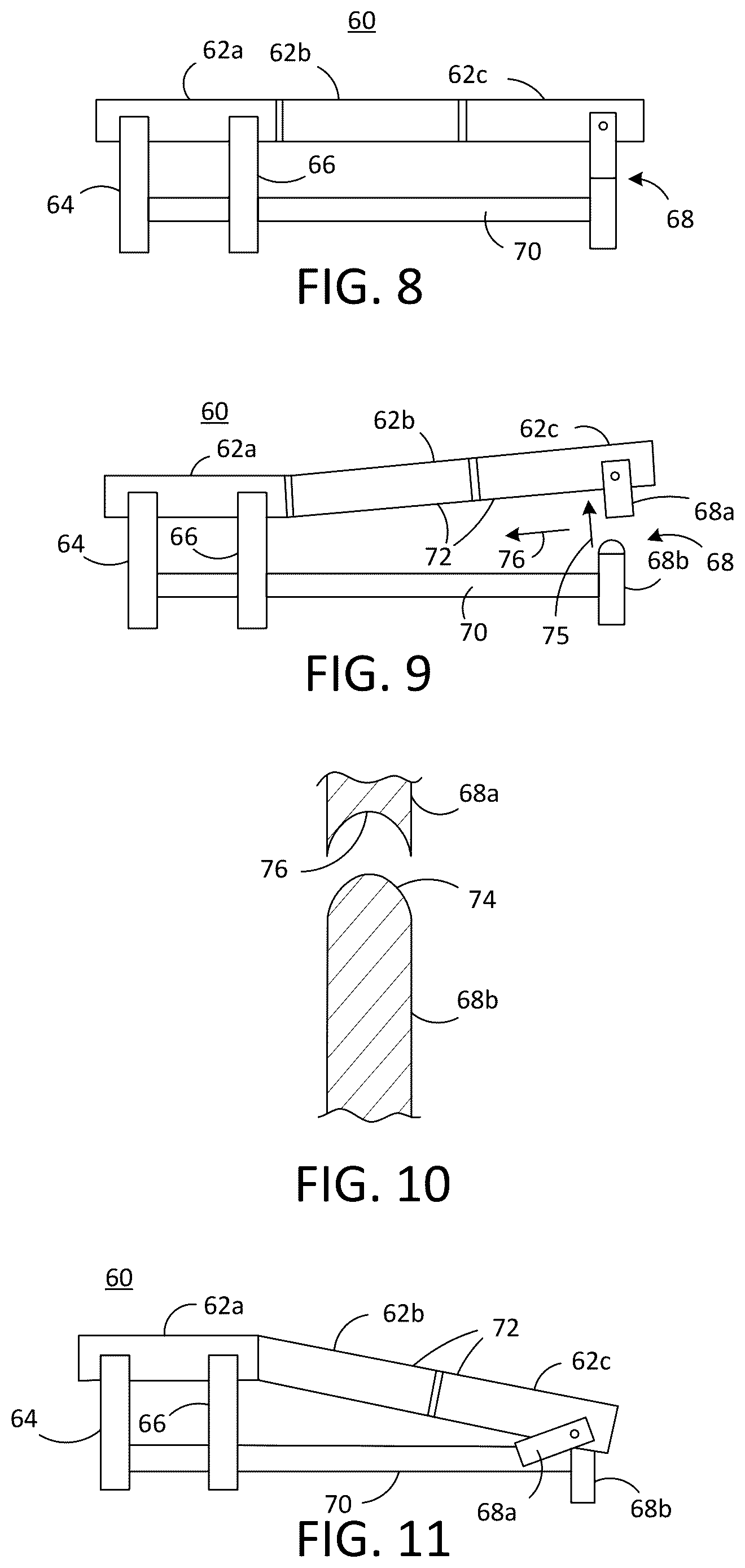 Patent US12616167 Figure 5 – Furniture bench with a pet ramp