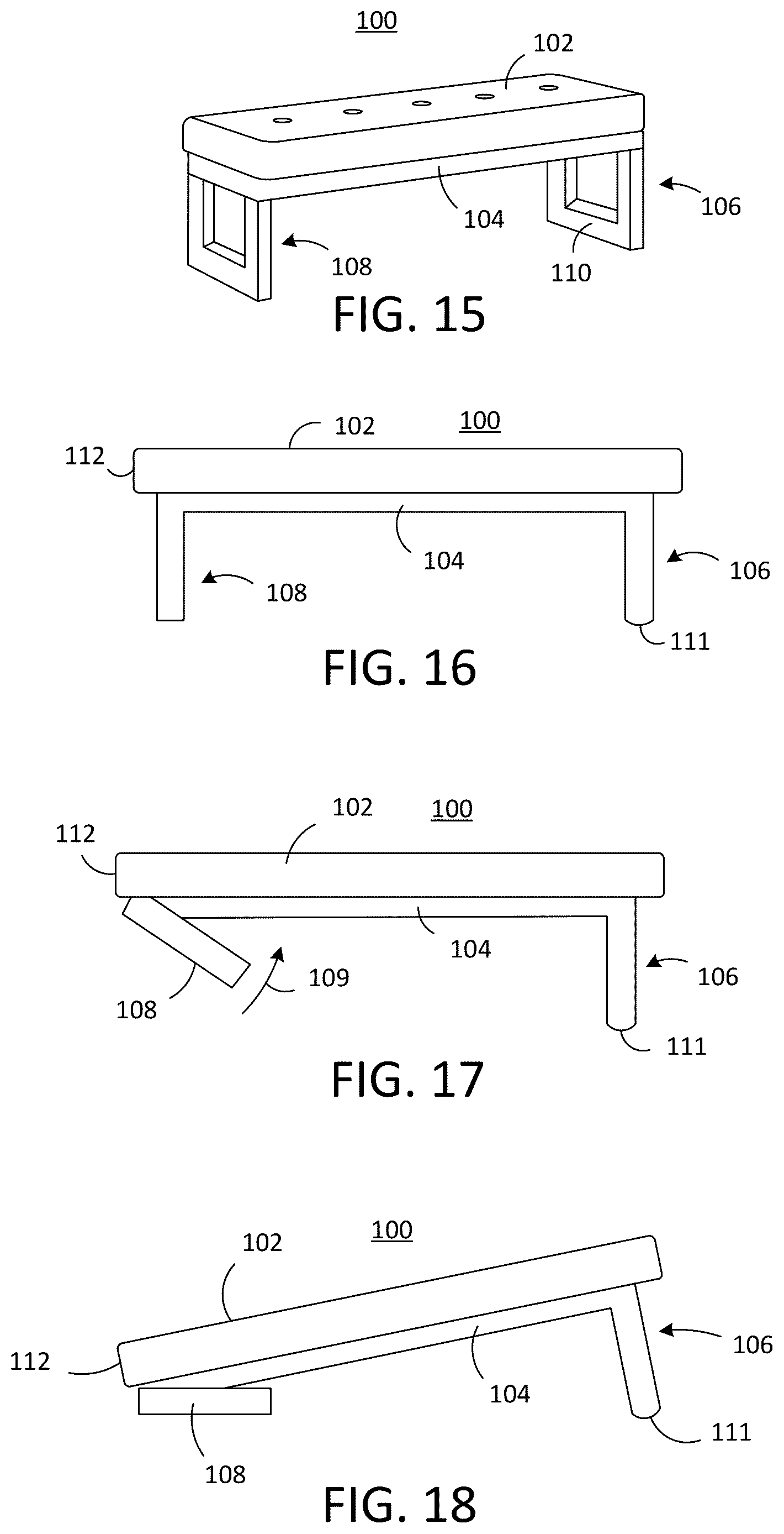 Patent US12616167 Figure 7 – Furniture bench with a pet ramp