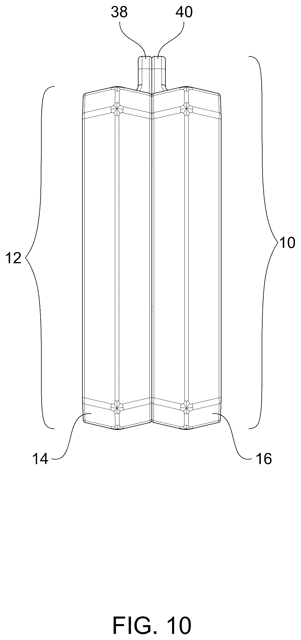 Patent US12616168 Figure 10 – Modular and interlocking foldable portable dog bed