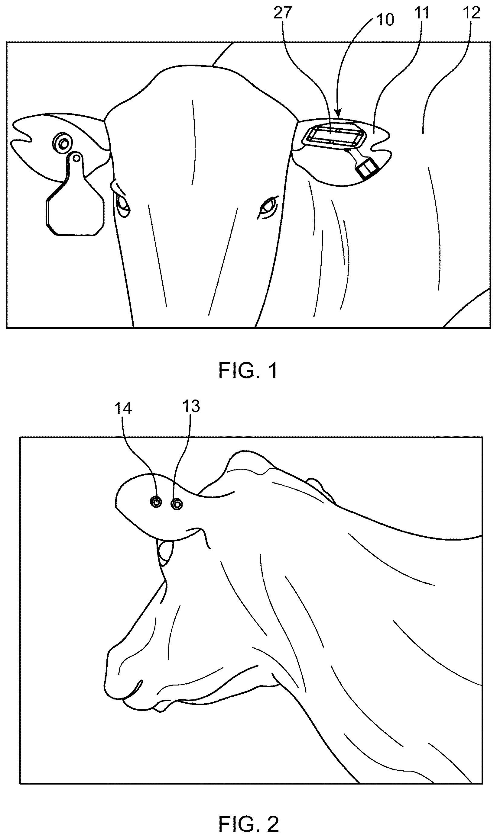 Patent US12616169 Figure 1 – Livestock ear tag system