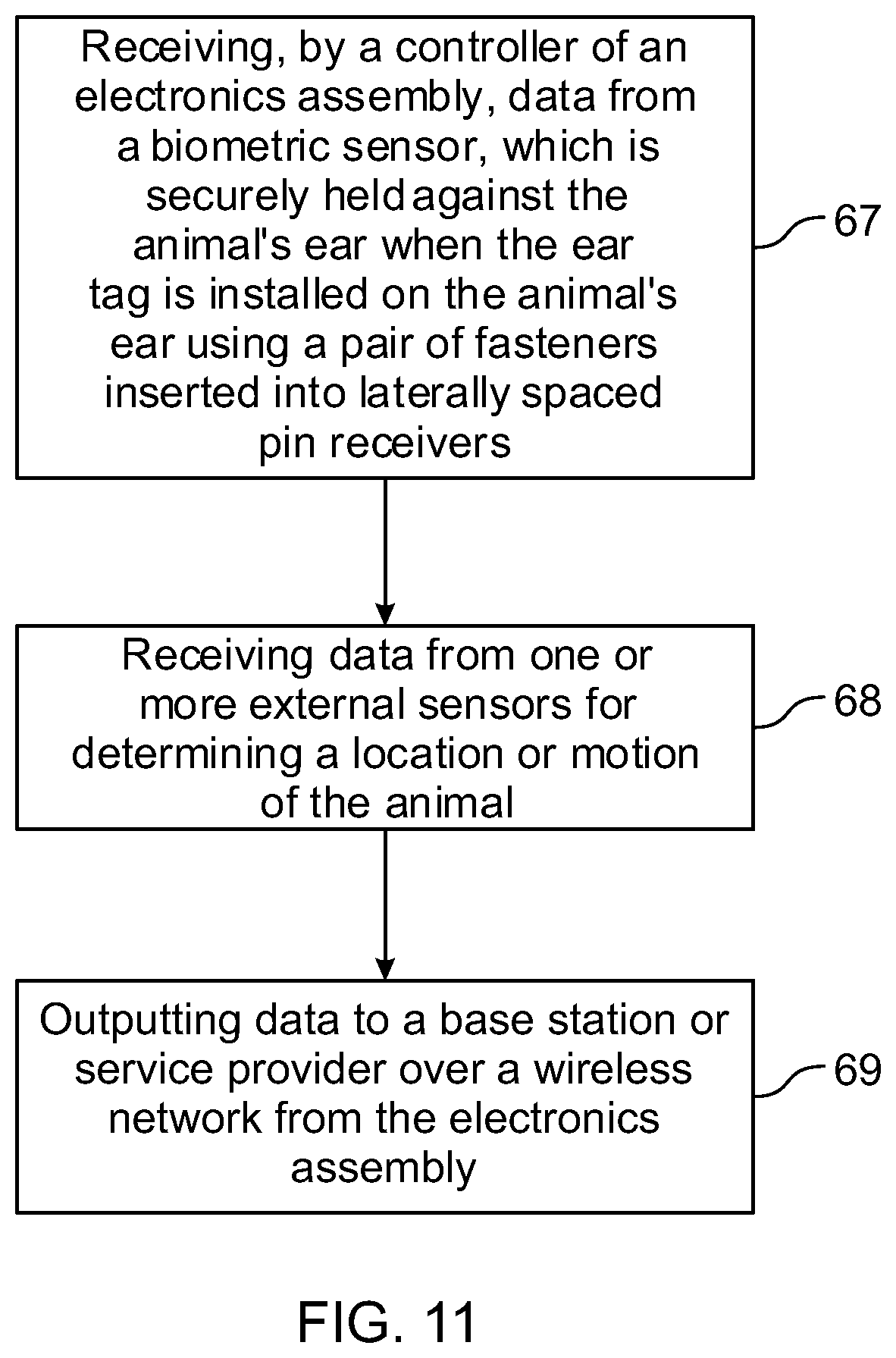 Patent US12616169 Figure 7 – Livestock ear tag system