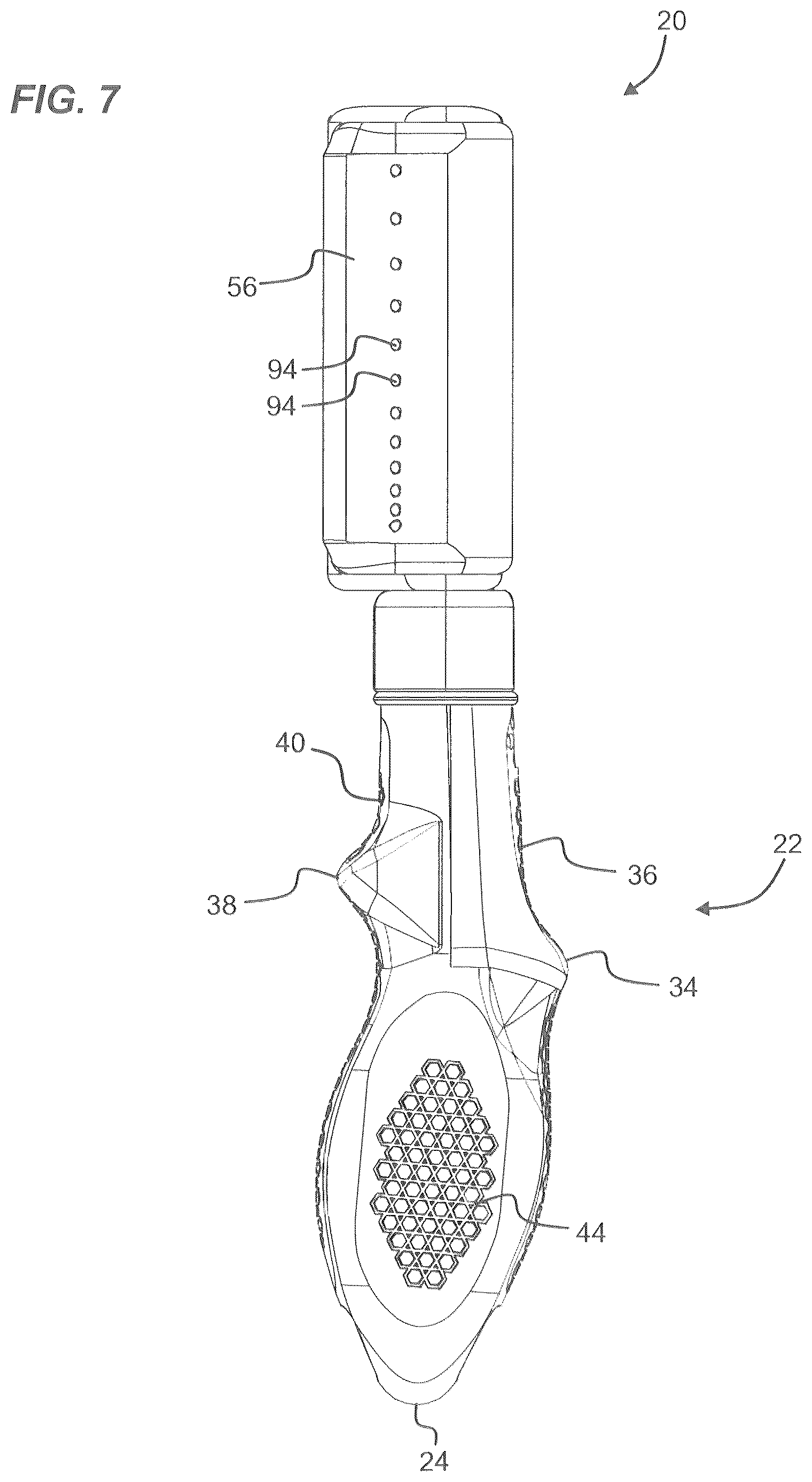 Patent US12616171 Figure 7 – Animal grooming tool and methods