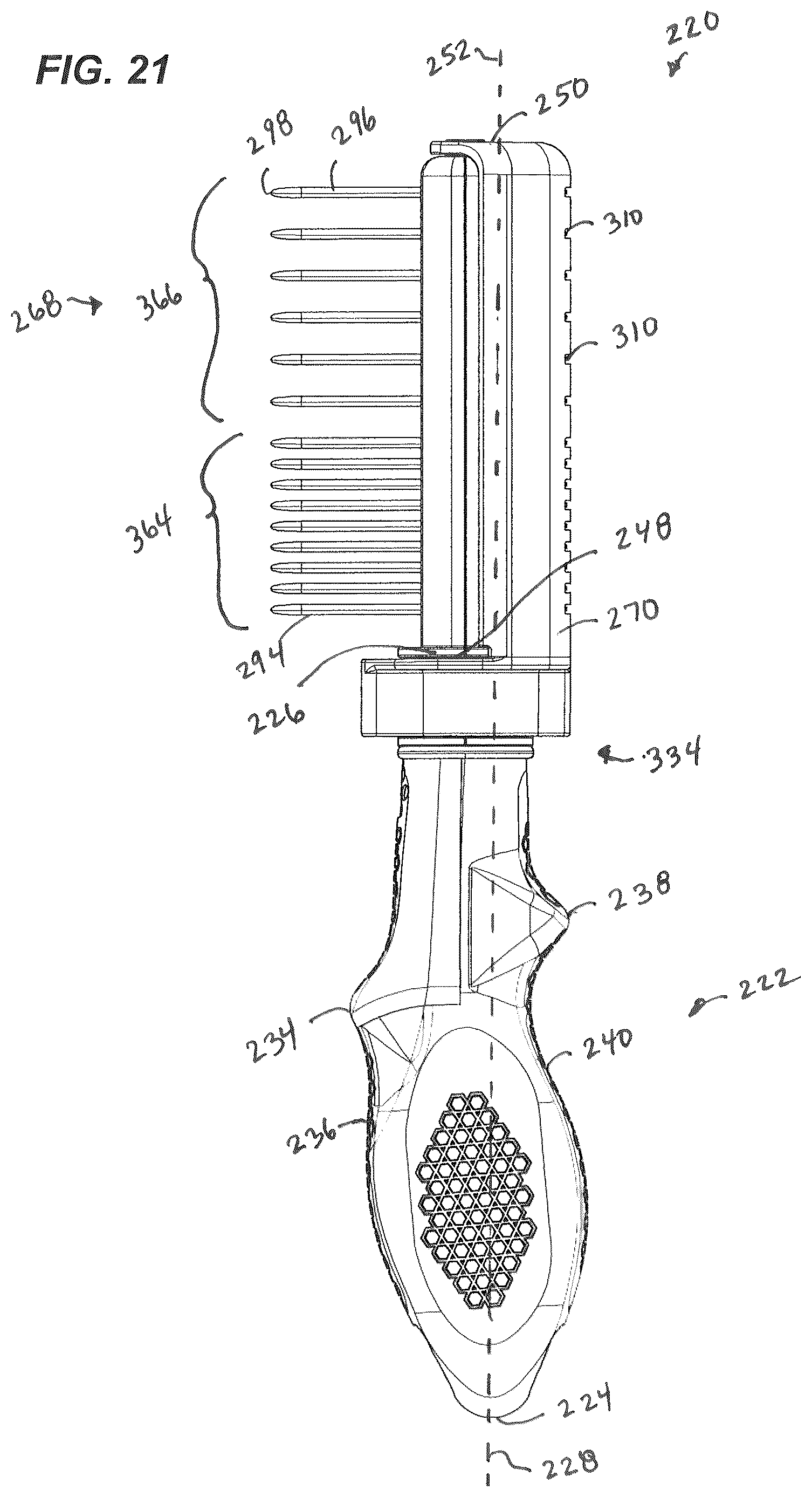 Patent US12616171 Figure 18 – Animal grooming tool and methods