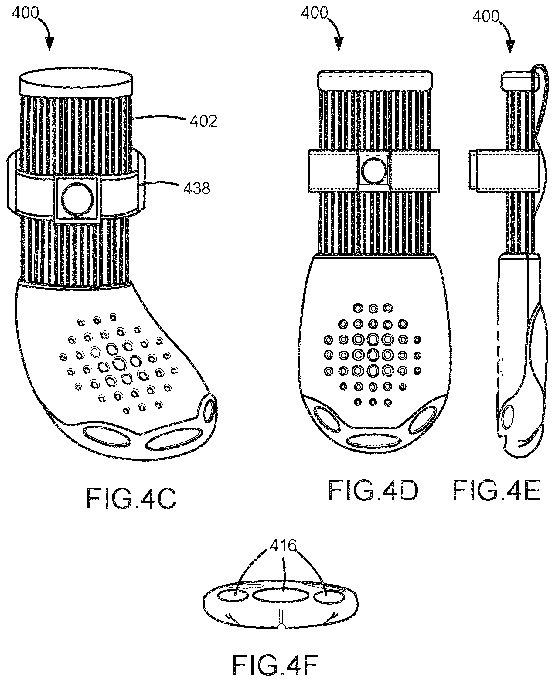 Patent US12616172 Figure 7 – Second skin paw protectors