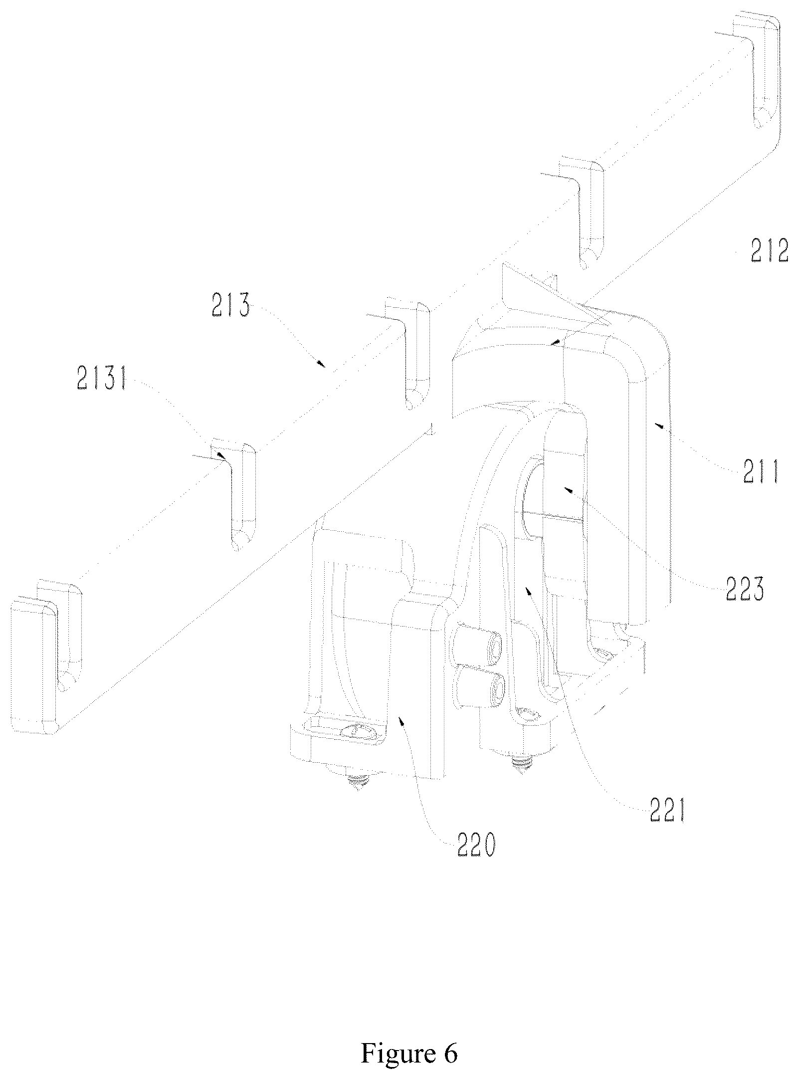 Patent US12616174 Figure 6 – Automatic egg turning device for incubator