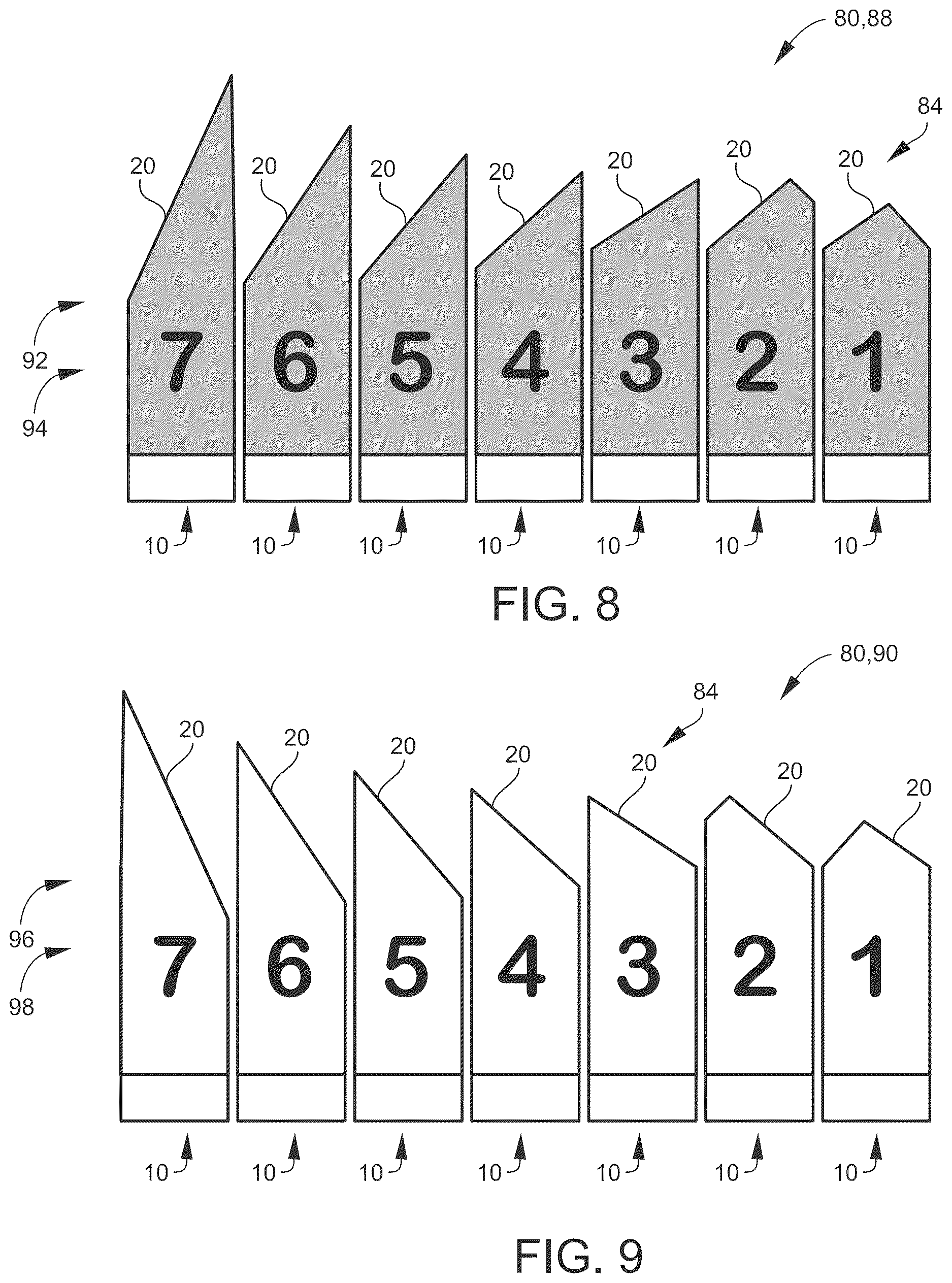 Patent US12616182 Figure 6 – Angled planar board and set configured to avoid fishing line entanglement