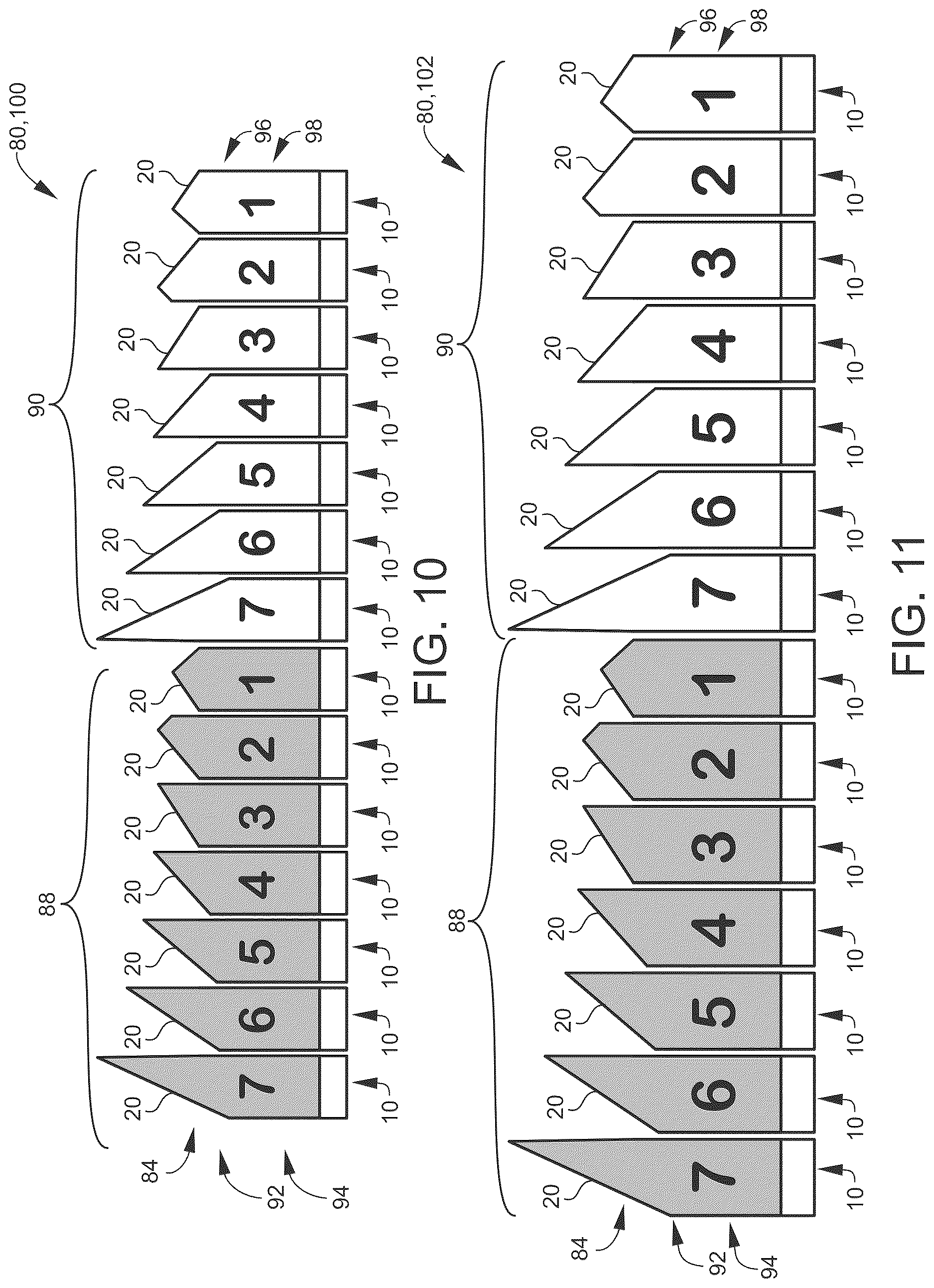 Patent US12616182 Figure 7 – Angled planar board and set configured to avoid fishing line entanglement