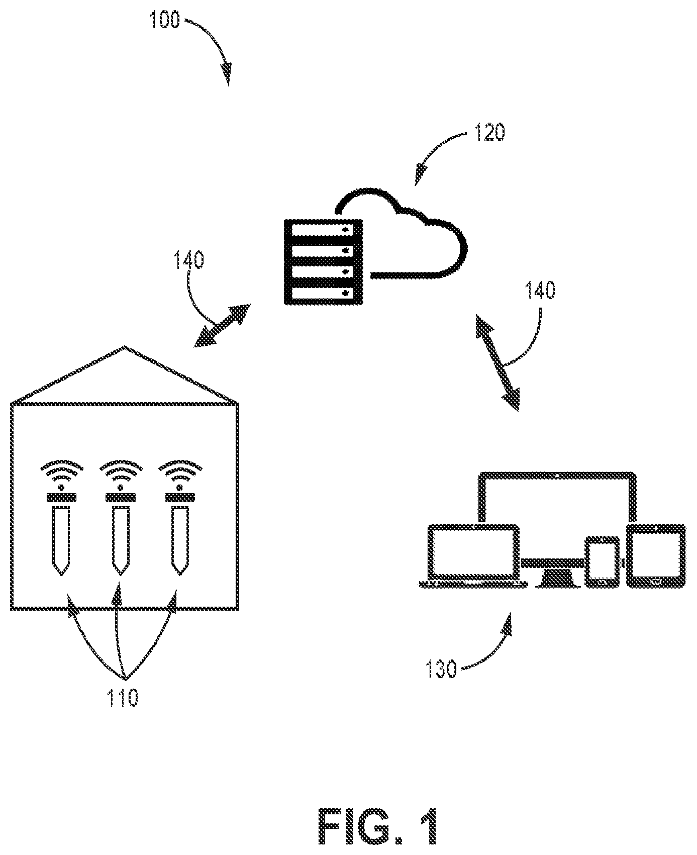 Patent US12616184 — Real-time monitoring and early detection system for insect activity in grains during storage — Figure 1