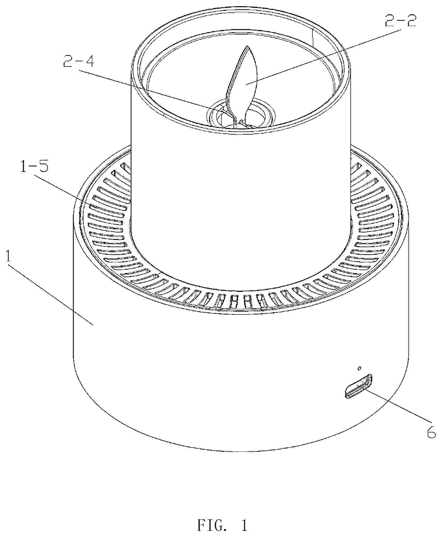 Patent US12616185 Figure 1 – Aromatherapy mosquito killer