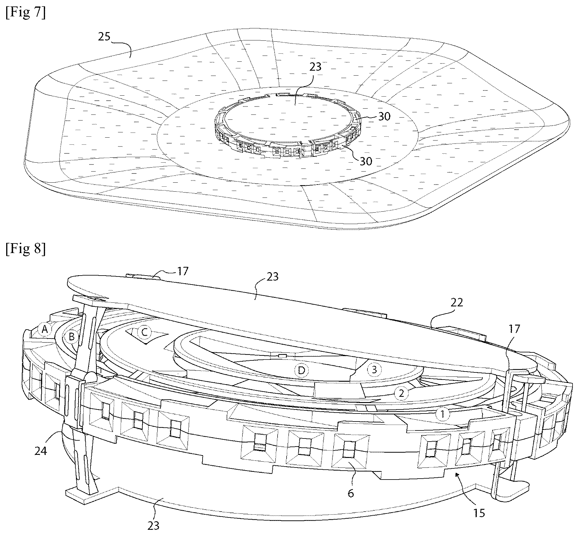 Patent US12616186 Figure 6 – Labyrinth for capturing and destroying mosquito larvae