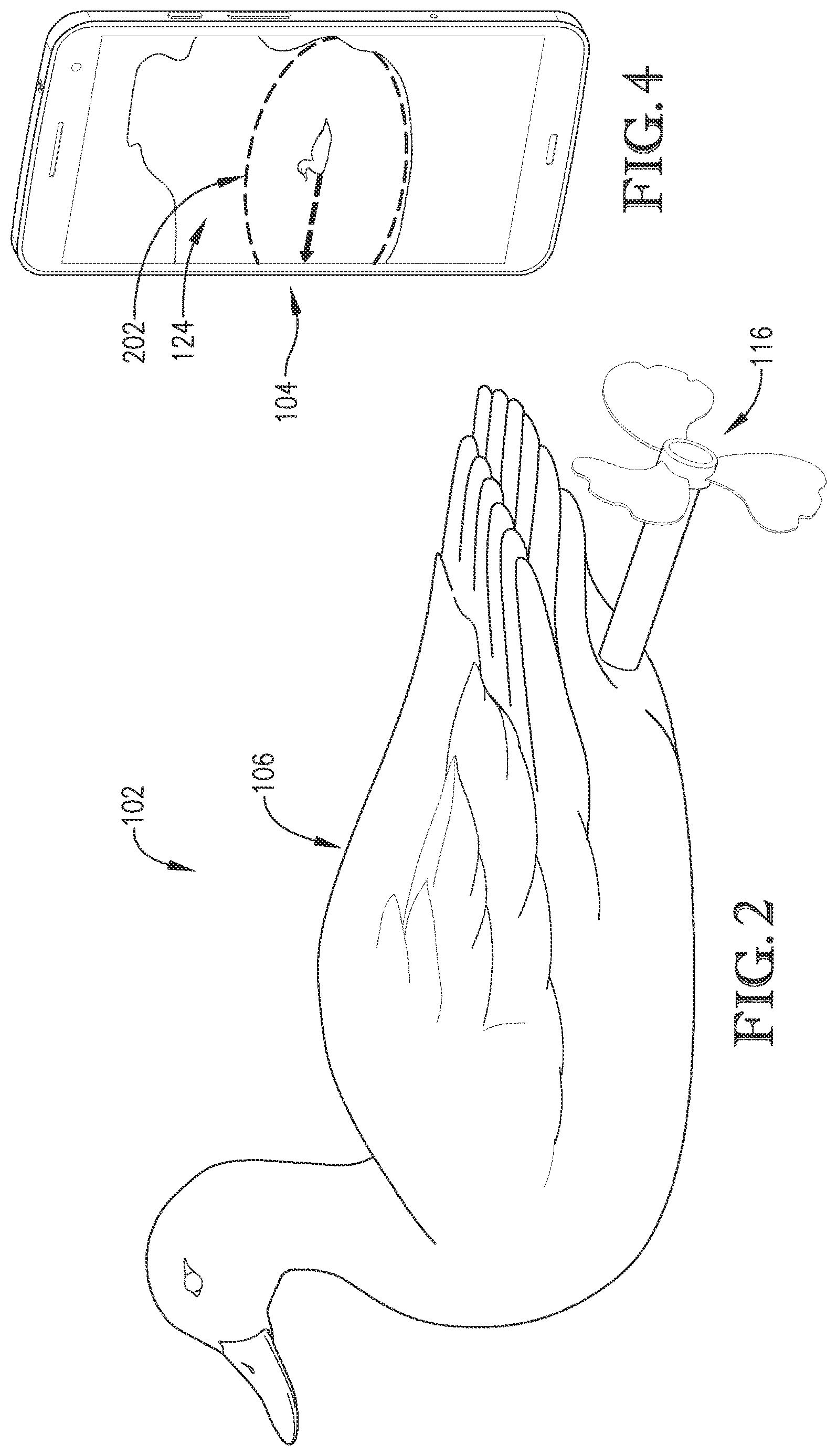 Patent US12616189 Figure 2 – Game decoy system