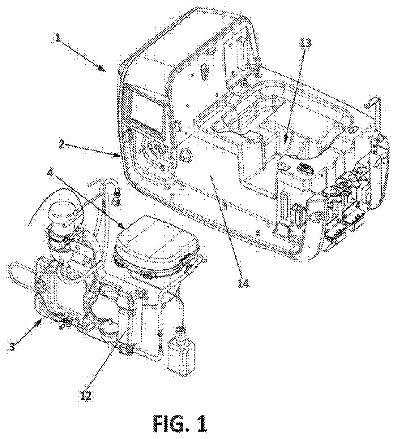Patent US12616194 — Normothermic perfusion device suitable for maintaining a liver or a kidney in optimal physiological conditions — Figure 1