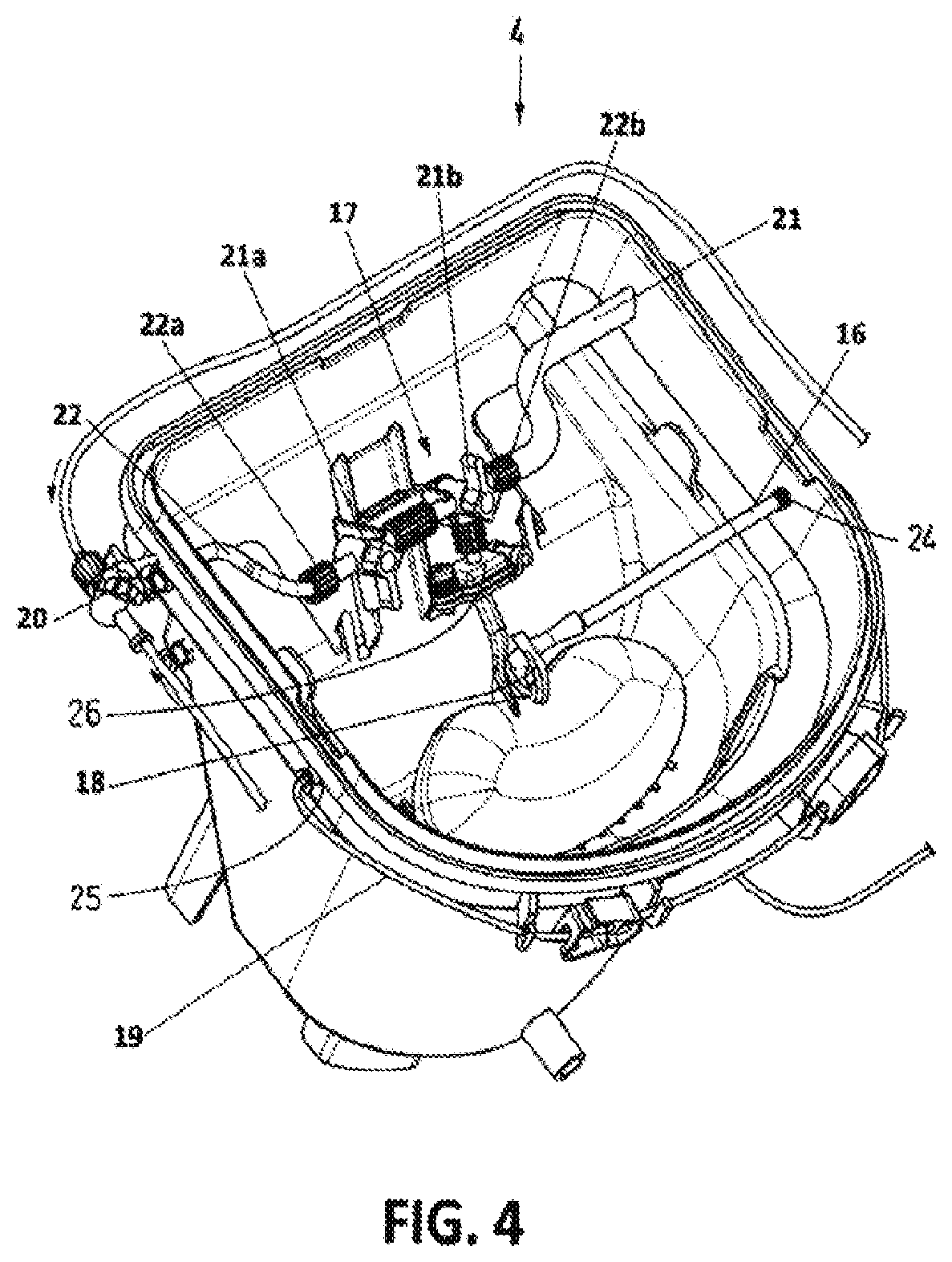 Patent US12616194 Figure 3 – Normothermic perfusion device suitable for maintaining a liver or a kidney in optimal physiological conditions