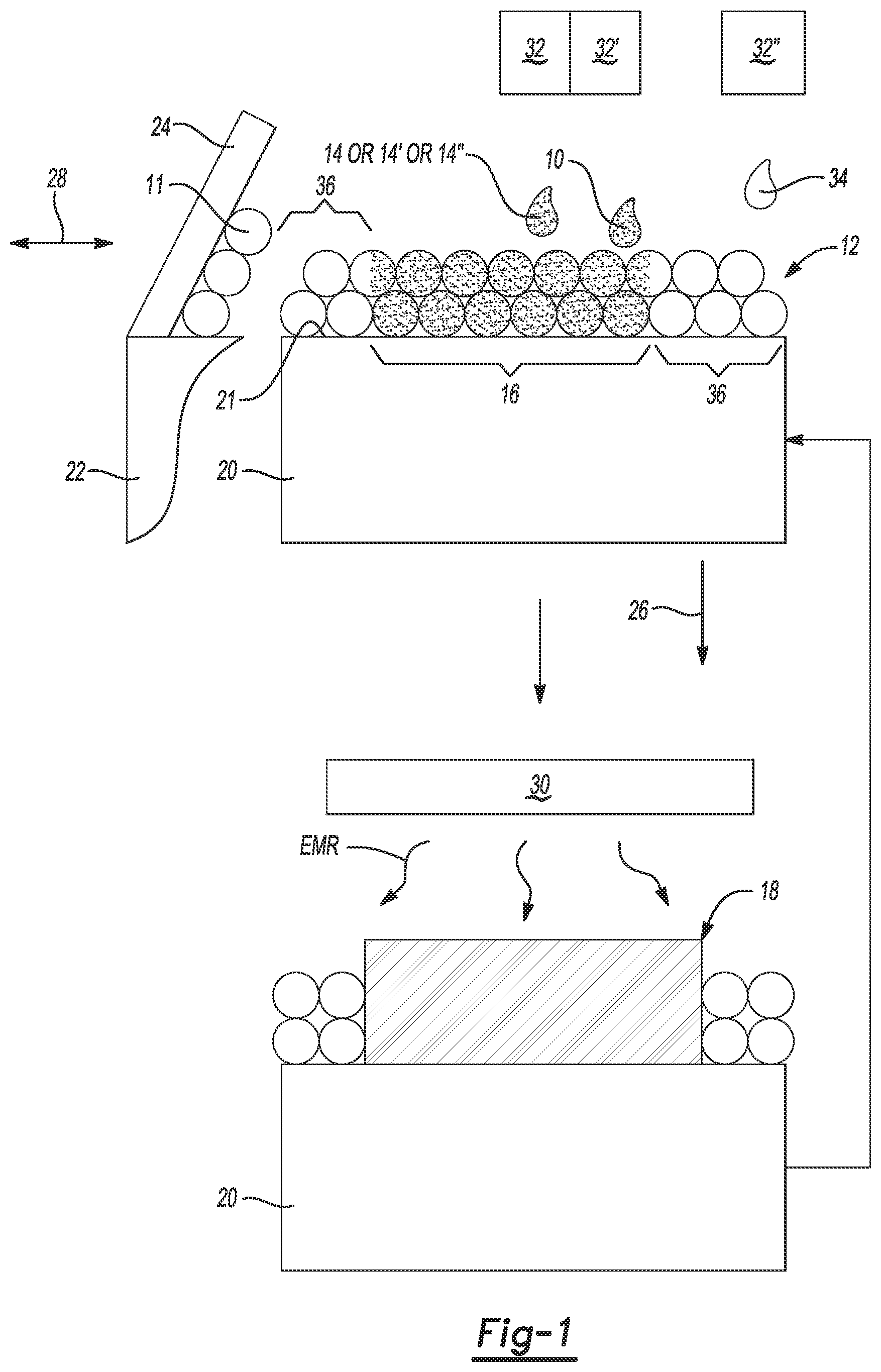 Patent US12616197 Figure 1 – Three-dimensional printing