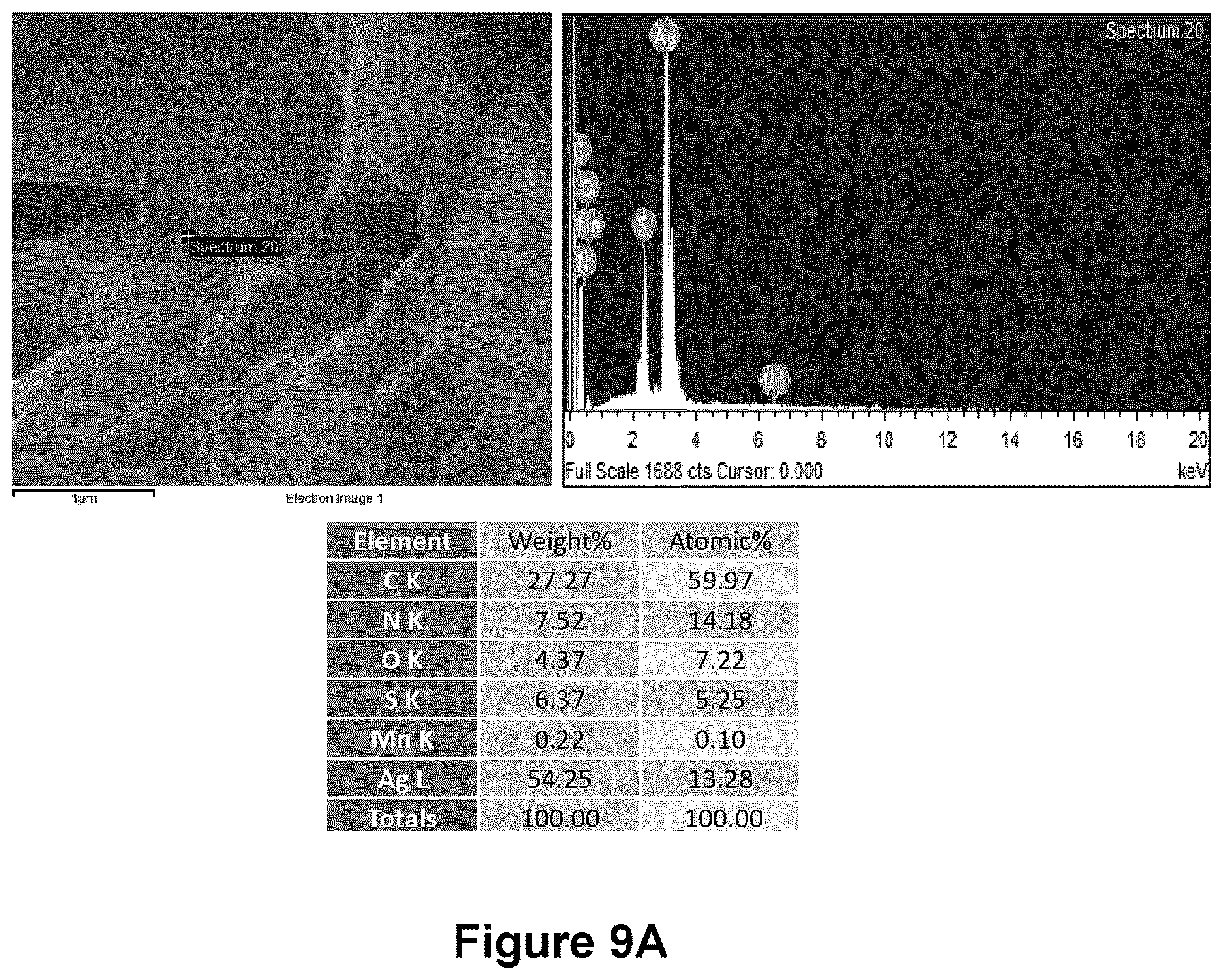 Patent US12616206 Figure 12 – Graphene-silver nanocomposites and uses for same as an antimicrobial composition