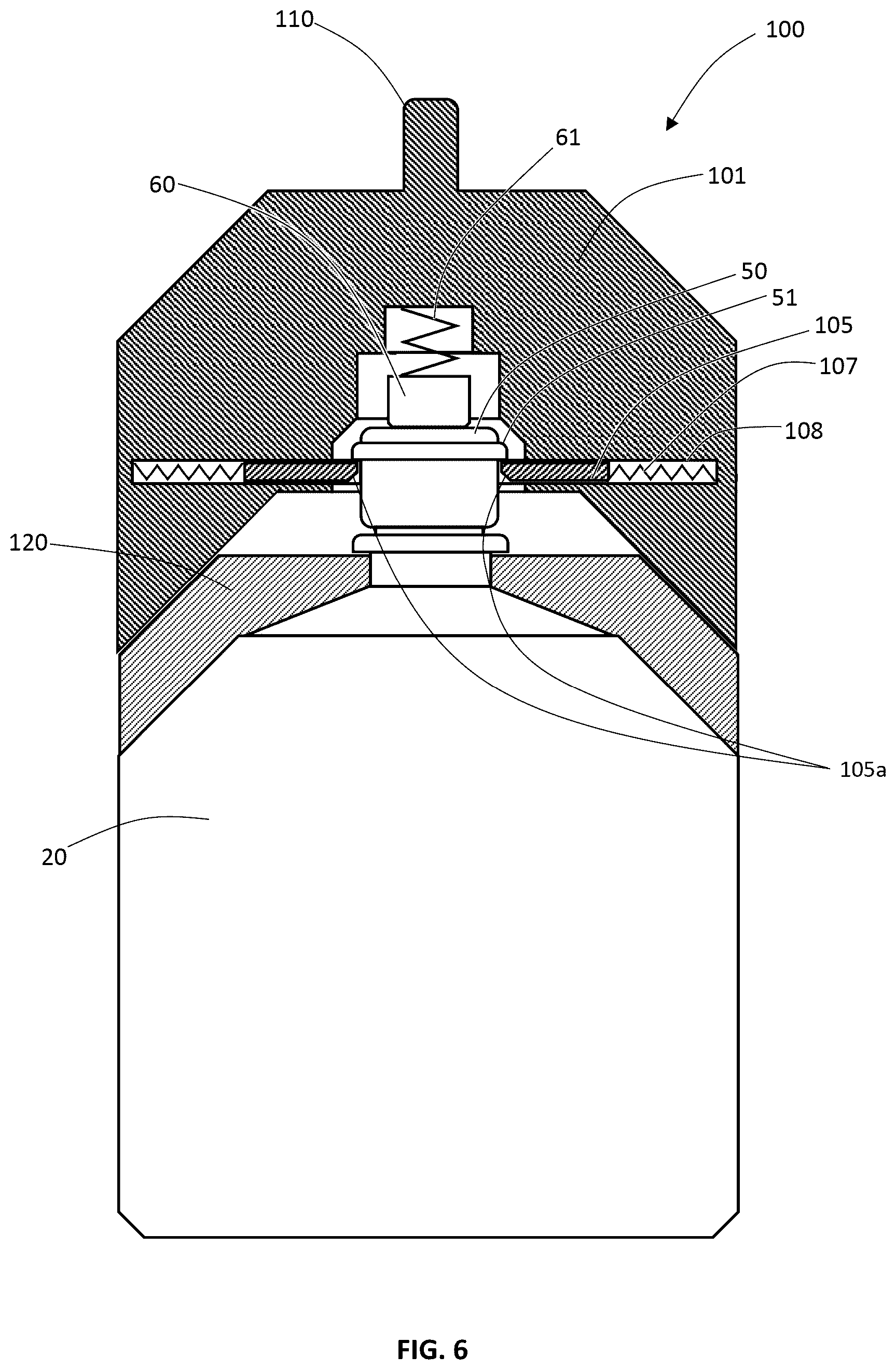 Patent US12616208 Figure 5 – Liquid dispensing system, components and features thereof, and methods of use thereof