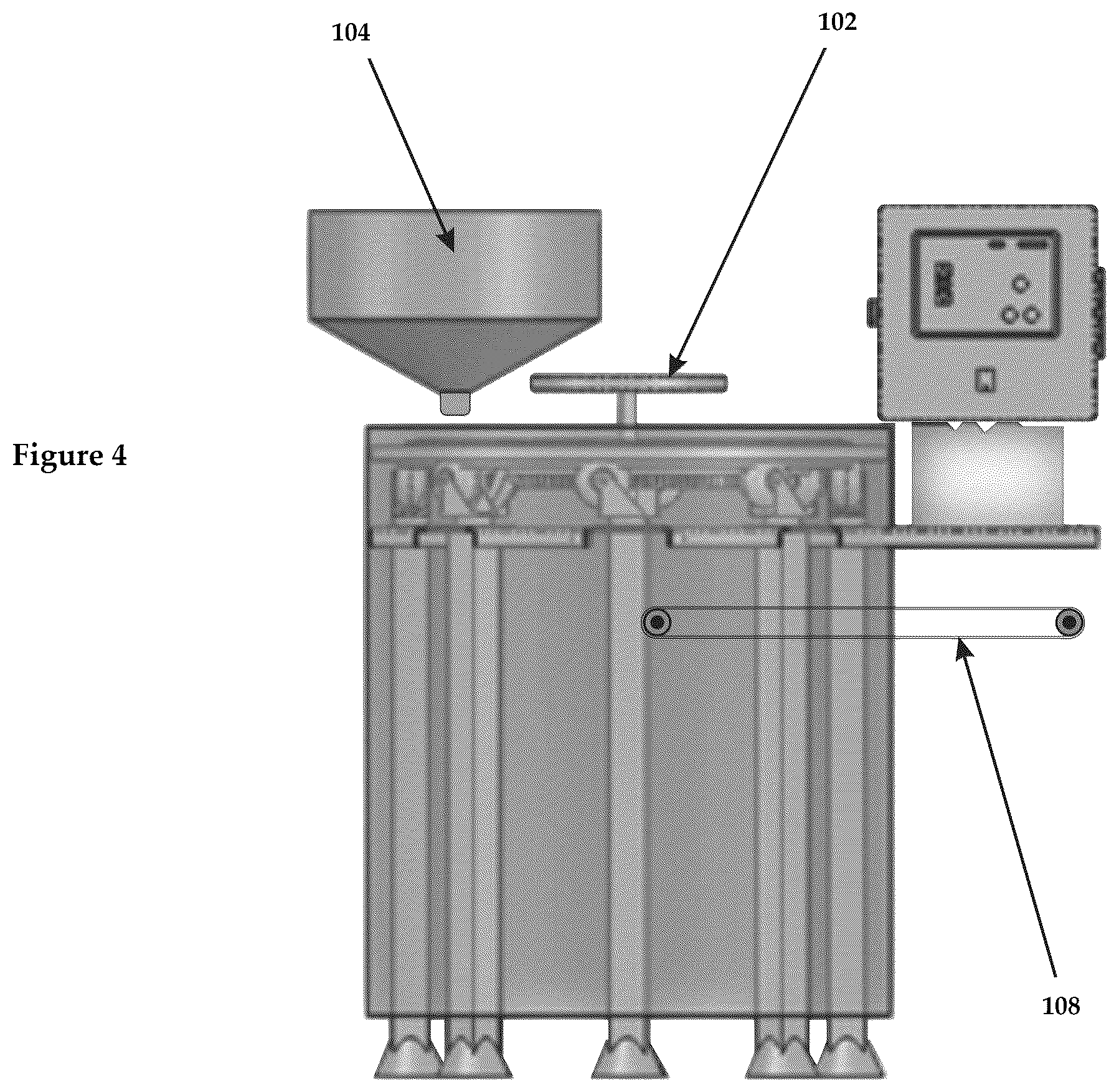 Patent US12616211 Figure 4 – Automatic rotary empanada machine