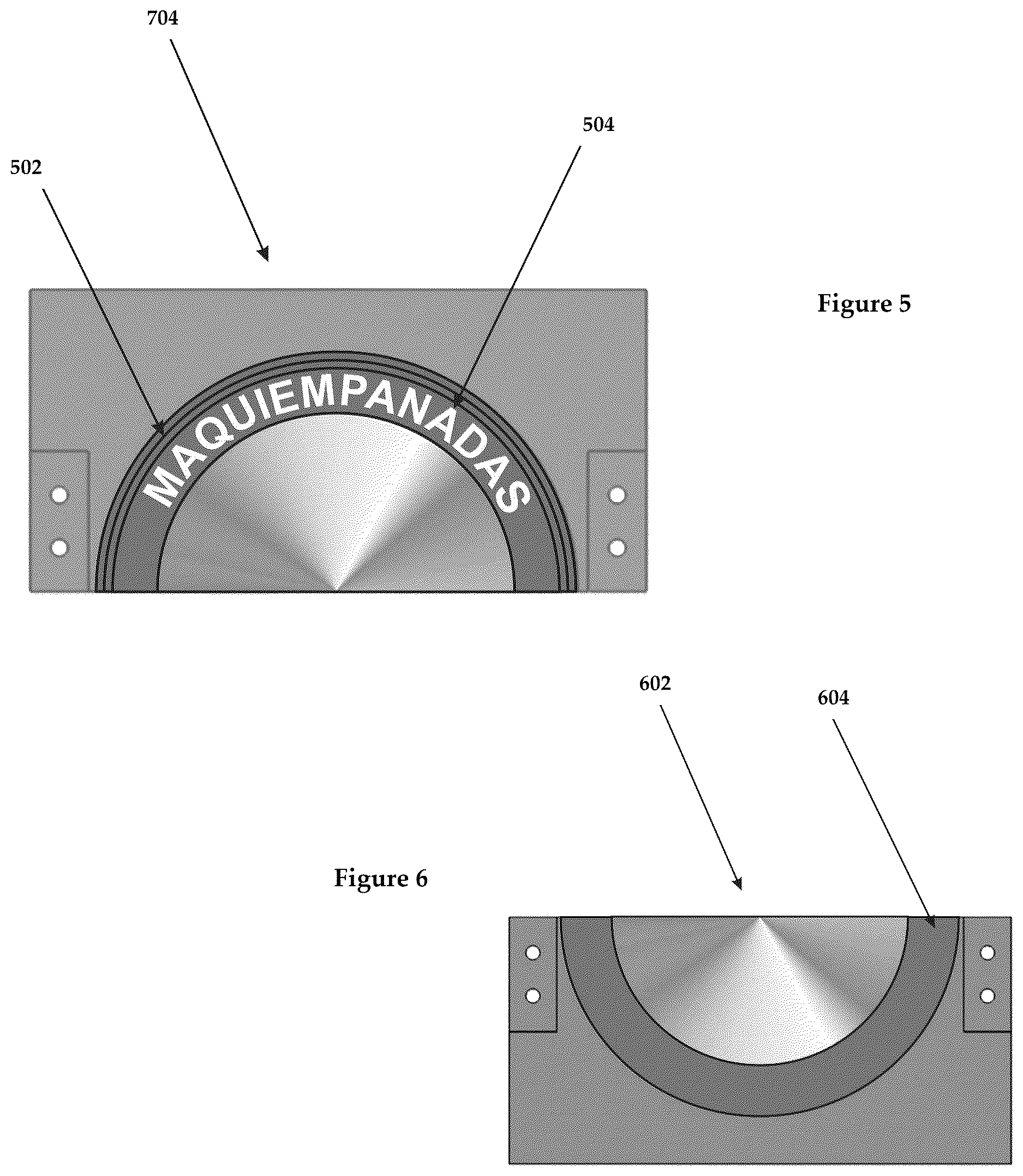 Patent US12616211 Figure 5 – Automatic rotary empanada machine