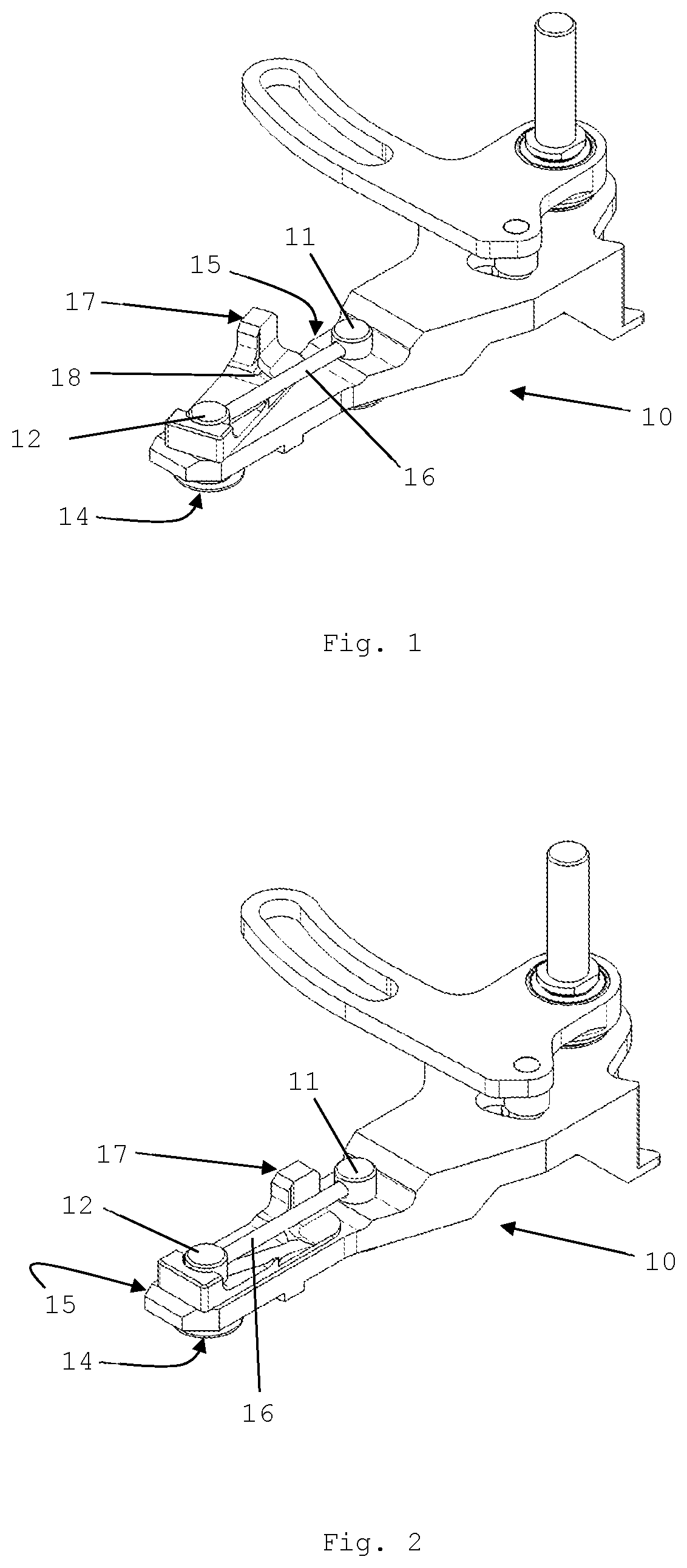Patent US12616215 — Dismountable poultry processing knife and a mounting frame — Figure 1