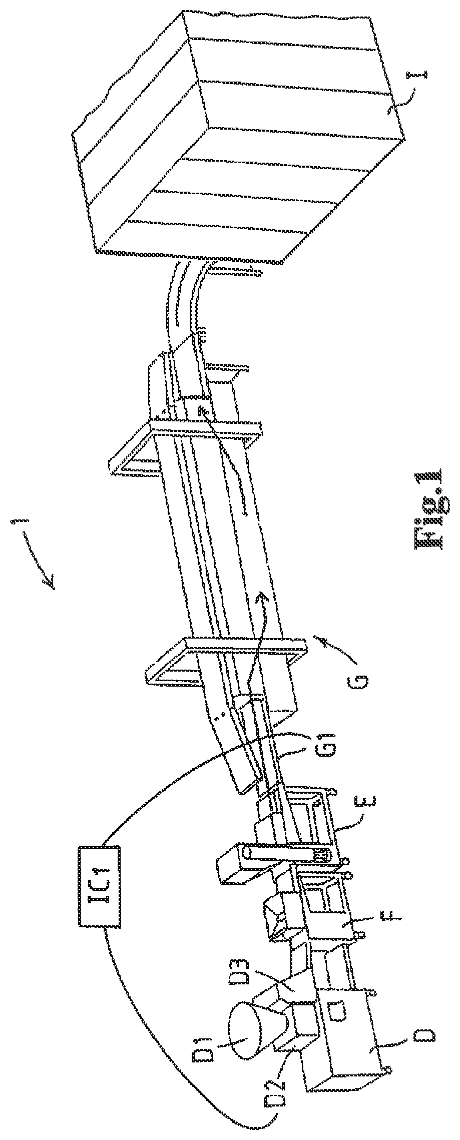 Patent US12616228 Figure 1 – Food process line for in-line processing food and method for processing food