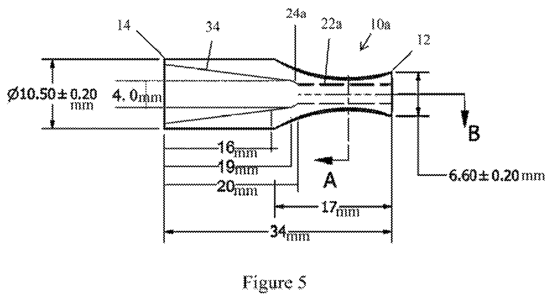 Patent US12616241 Figure 5 – Mouthpiece for holding items for smoking