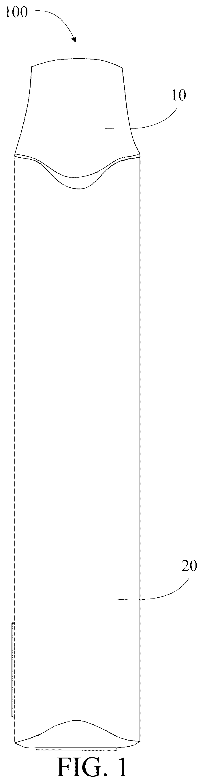 Patent US12616244 Figure 1 – Atomizer, electronic atomization device, and liquid guide mechanism