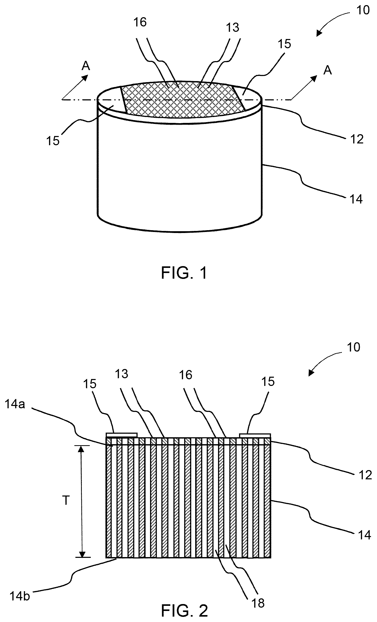 Patent US12616246 Figure 1 – Heater assembly having fluid permeable heater with directly deposited transport material