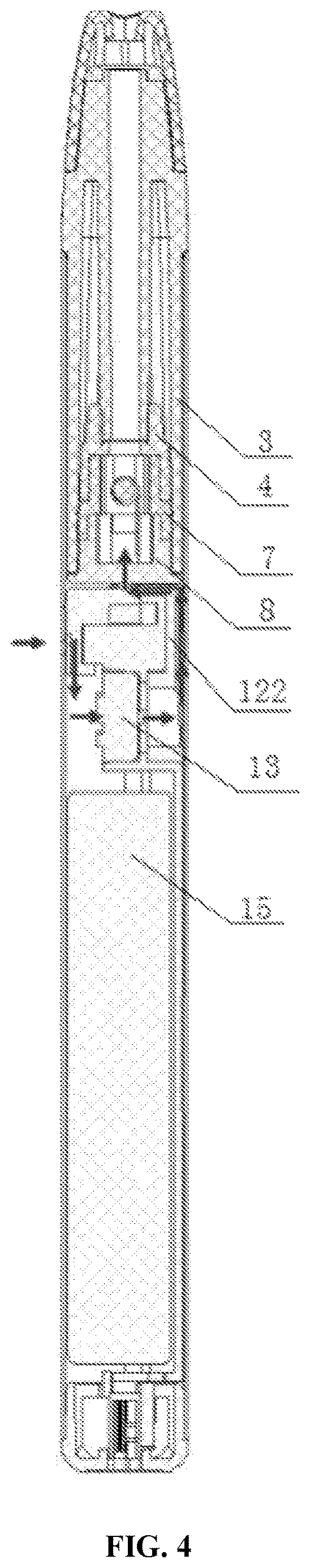 Patent US12616247 Figure 3 – Aerosol generating device and atomizer with improved airflow and leakage prevention
