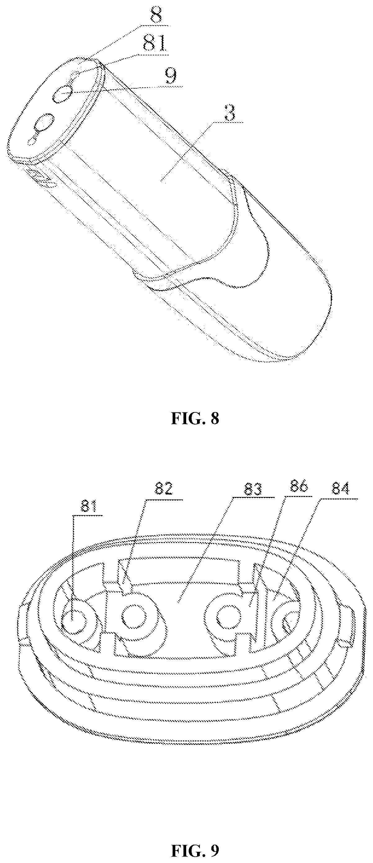 Patent US12616247 Figure 7 – Aerosol generating device and atomizer with improved airflow and leakage prevention