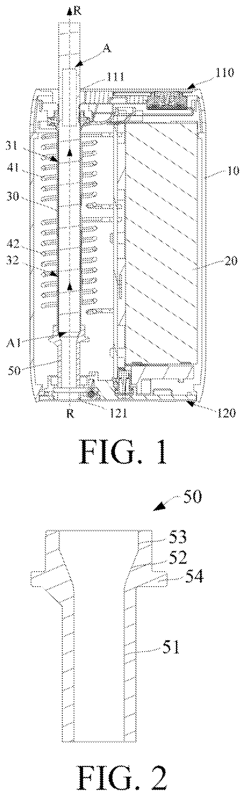 Patent US12616249 Figure 1 – Vapor generation device