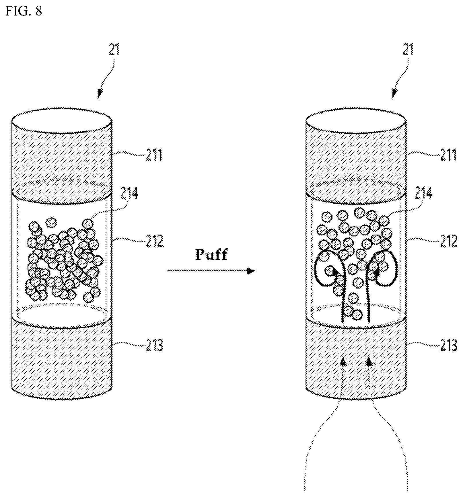 Patent US12616250 Figure 5 – Aerosol-generating article and aerosol generation device used therewith