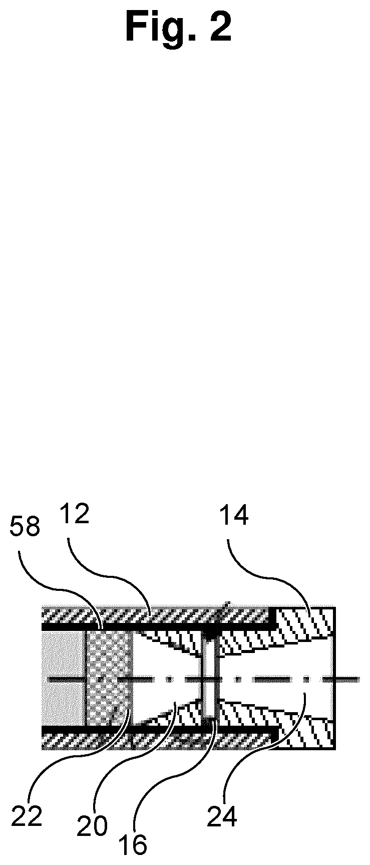 Patent US12616251 Figure 2 – Aerosol-generating device with separable venturi element