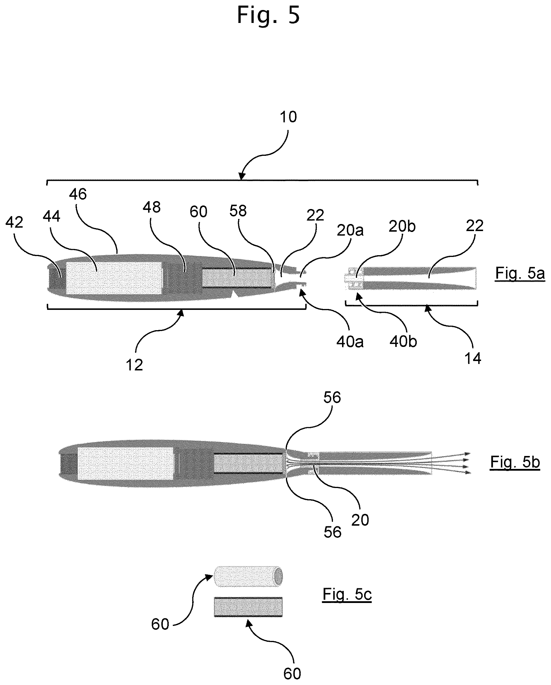 Patent US12616251 Figure 5 – Aerosol-generating device with separable venturi element
