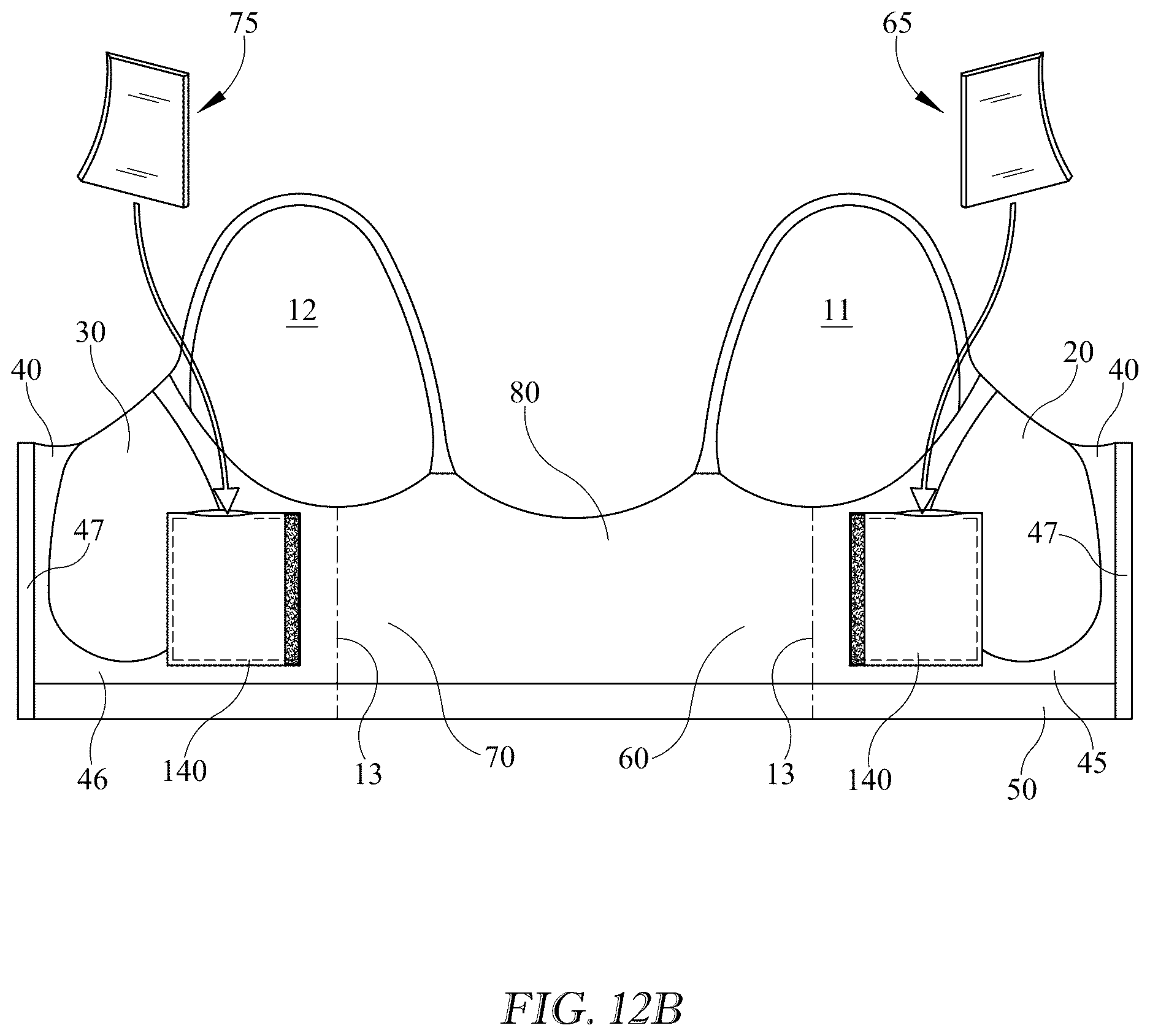 Patent US12616255 Figure 15 – Breast support garment