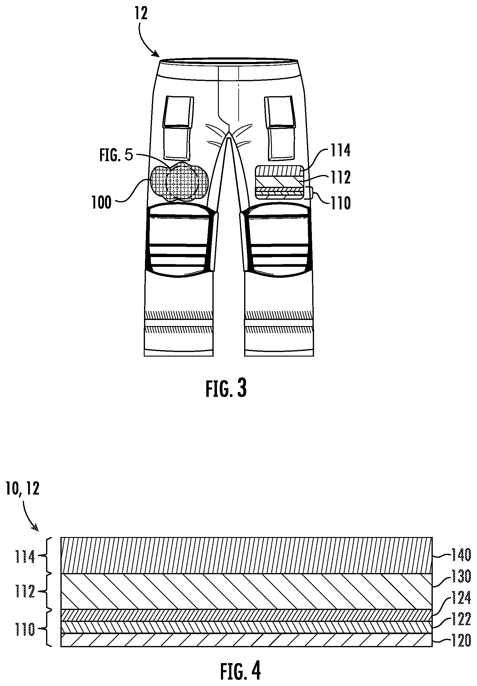 Patent US12616260 Figure 2 – Flame resistant material for a protective garment