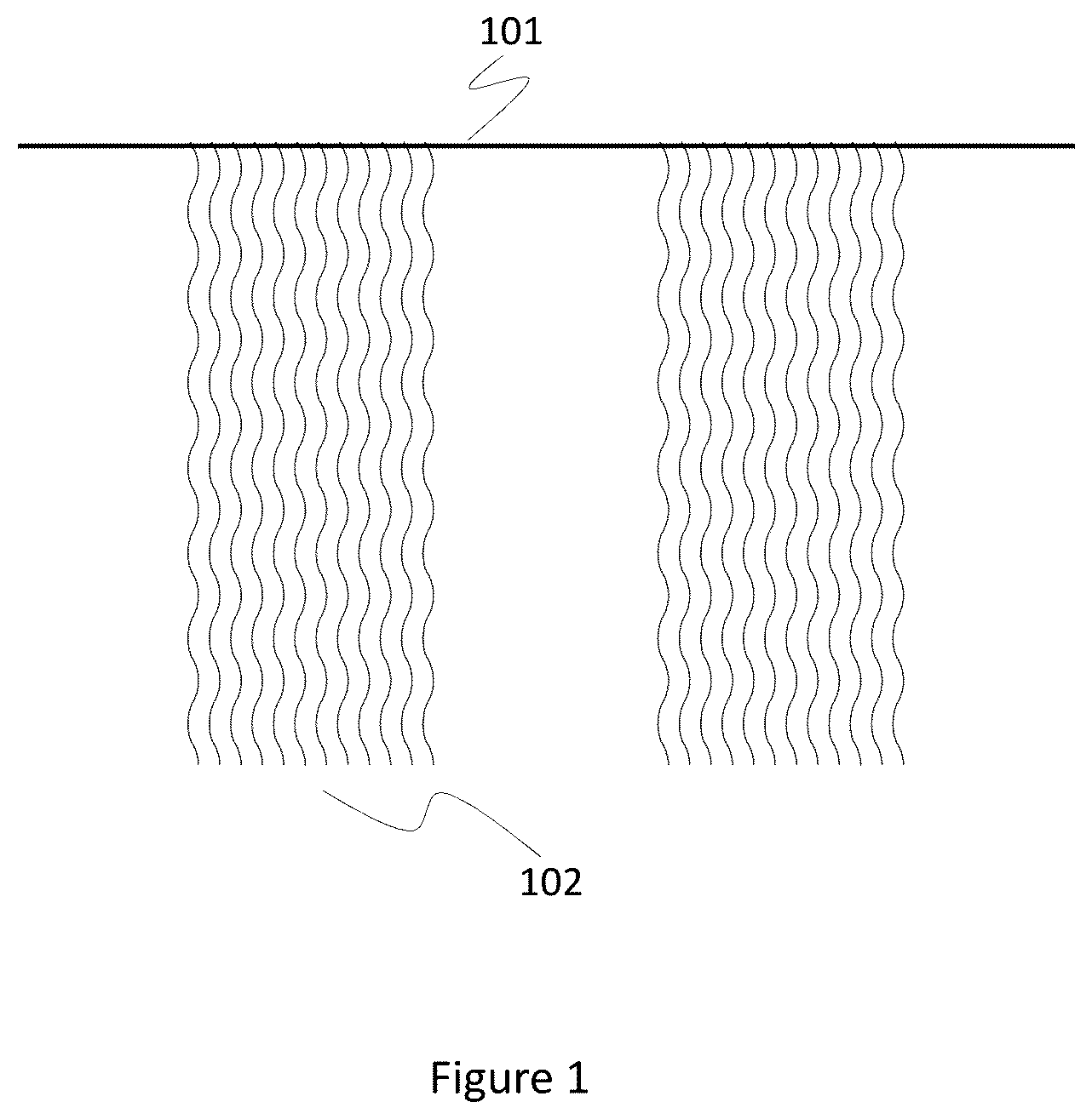 Patent US12616263 Figure 1 – Supplemental face framing hair attachment for circular hair extensions