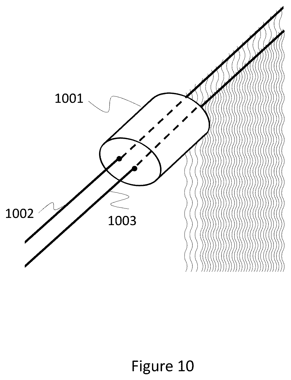 Patent US12616263 Figure 10 – Supplemental face framing hair attachment for circular hair extensions